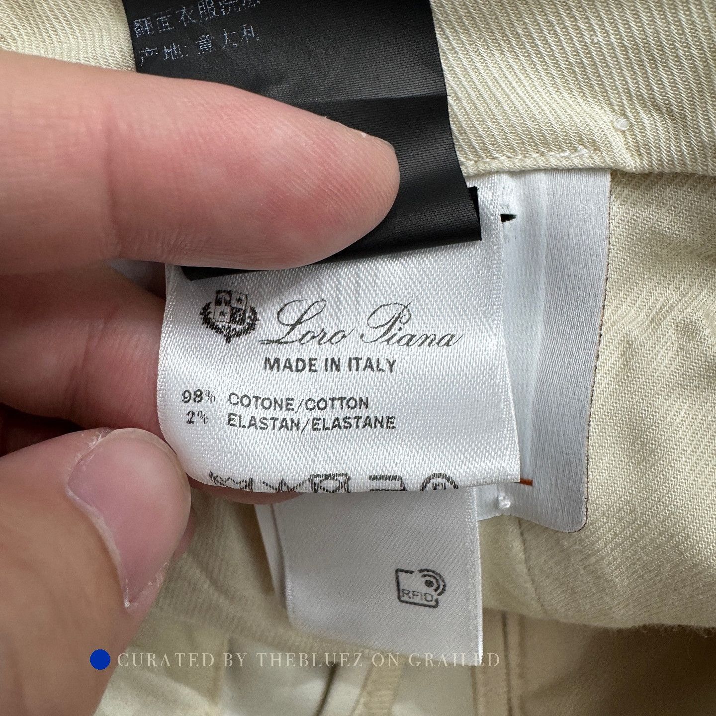 Loro Piana Beige Casual Pants with Rolled Cuffs - Size 30 Size US 30 / EU 46 - 5 Thumbnail