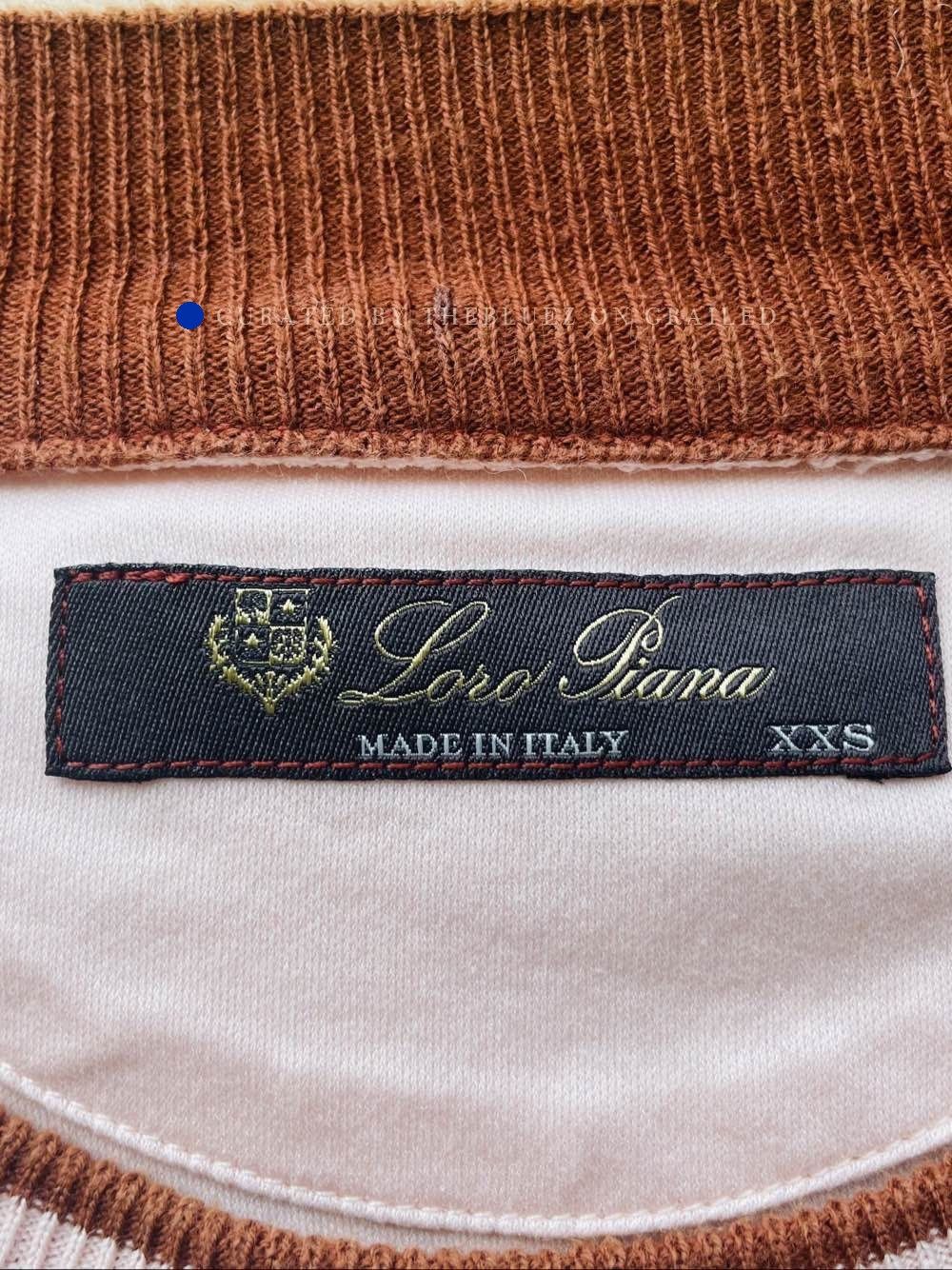 Loro Piana Pink Short-Sleeve Crewneck Shirt Size US XXS / EU 40 - 3 Thumbnail