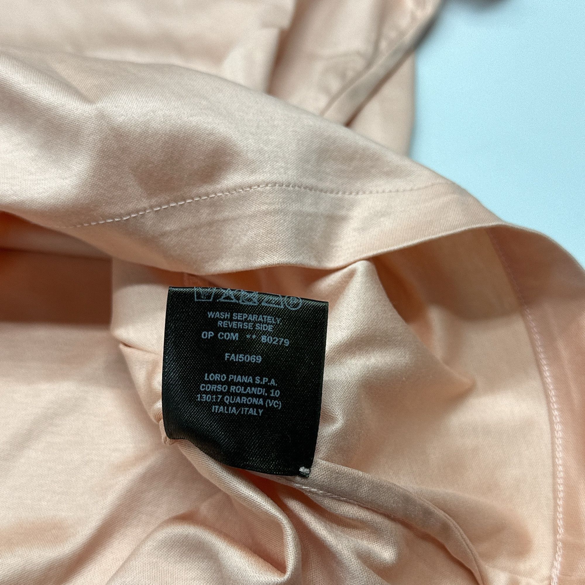 Loro Piana Pink Short-Sleeve Crewneck T-Shirt Size US S / EU 44-46 / 1 - 5 Thumbnail