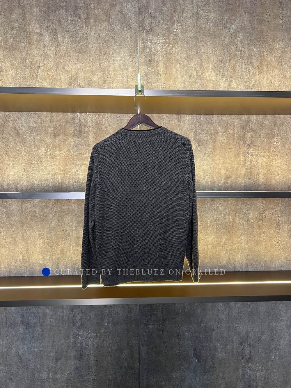 Loro Piana Brown Knit Long Sleeve Sweater Size US M / EU 48-50 / 2 - 2 Thumbnail
