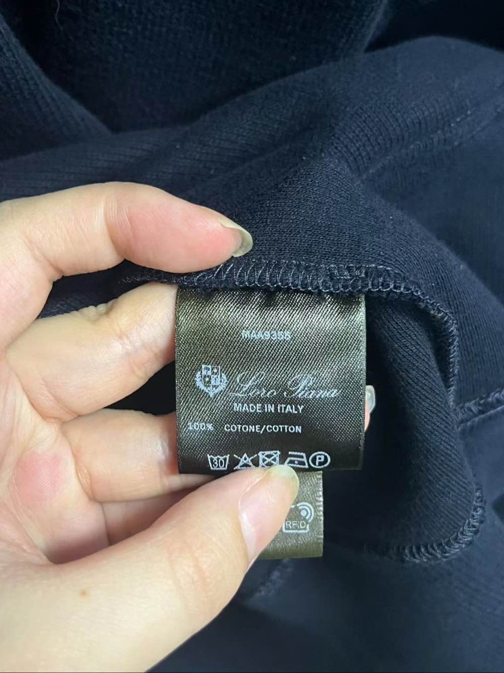 Loro Piana Blue Crewneck Sweatshirt Size M Size US M / EU 48-50 / 2 - 4 Thumbnail