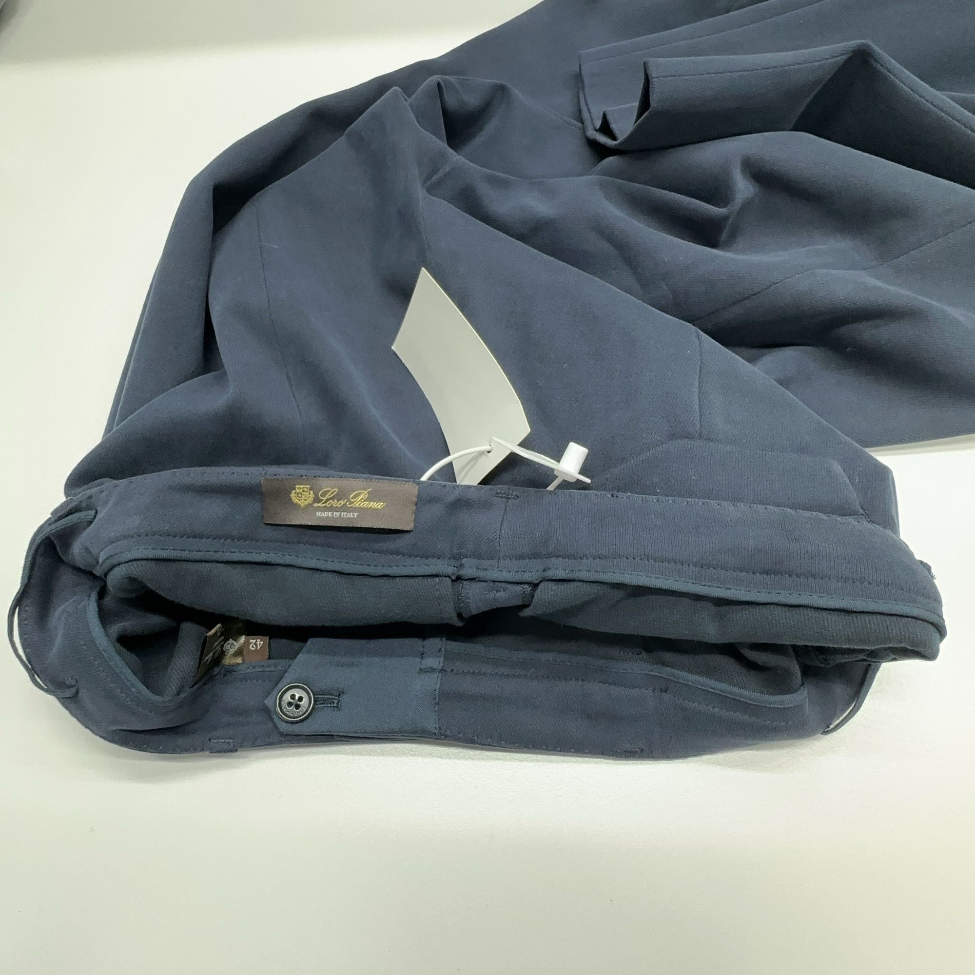 Loro Piana Blue Casual Pants Size 26 Size US 26 / EU 42 - 5 Thumbnail