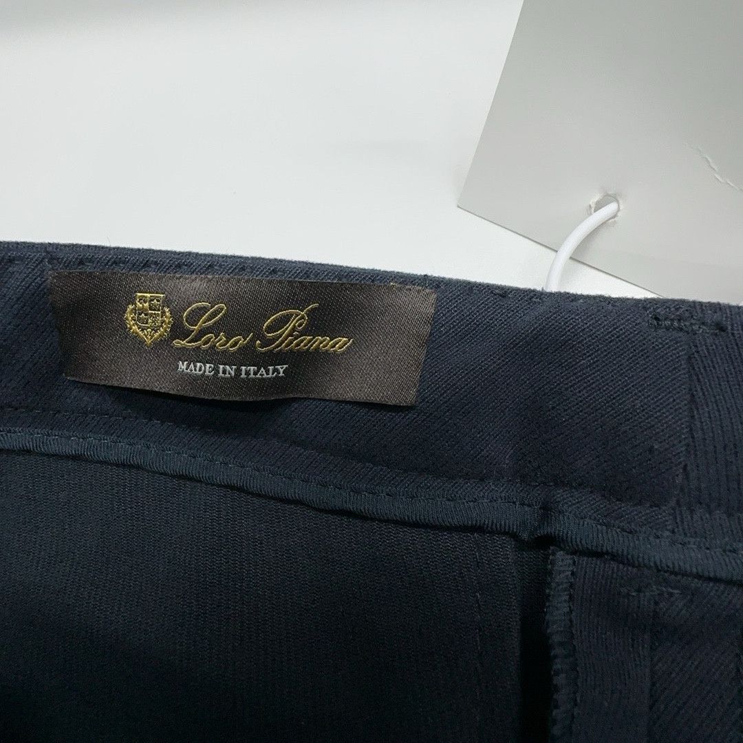 Loro Piana Blue Casual Pants Size 26 Size US 26 / EU 42 - 3 Thumbnail