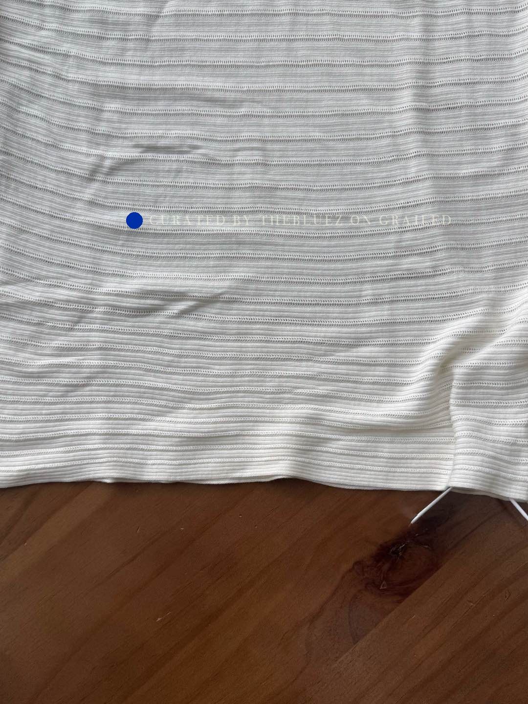 Loro Piana White Ribbed Long-Sleeve Shirt Size M Size US M / EU 48-50 / 2 - 5 Thumbnail