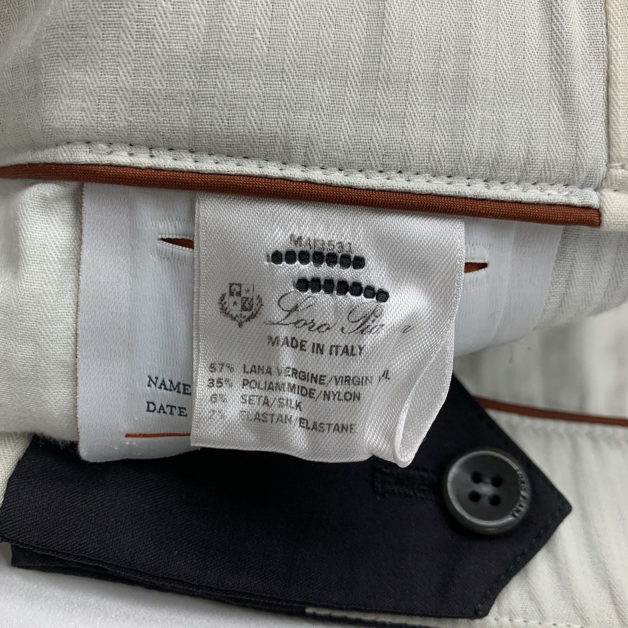 Loro Piana Black Casual Pants Size 38 Size US 38 / EU 54 - 3 Thumbnail