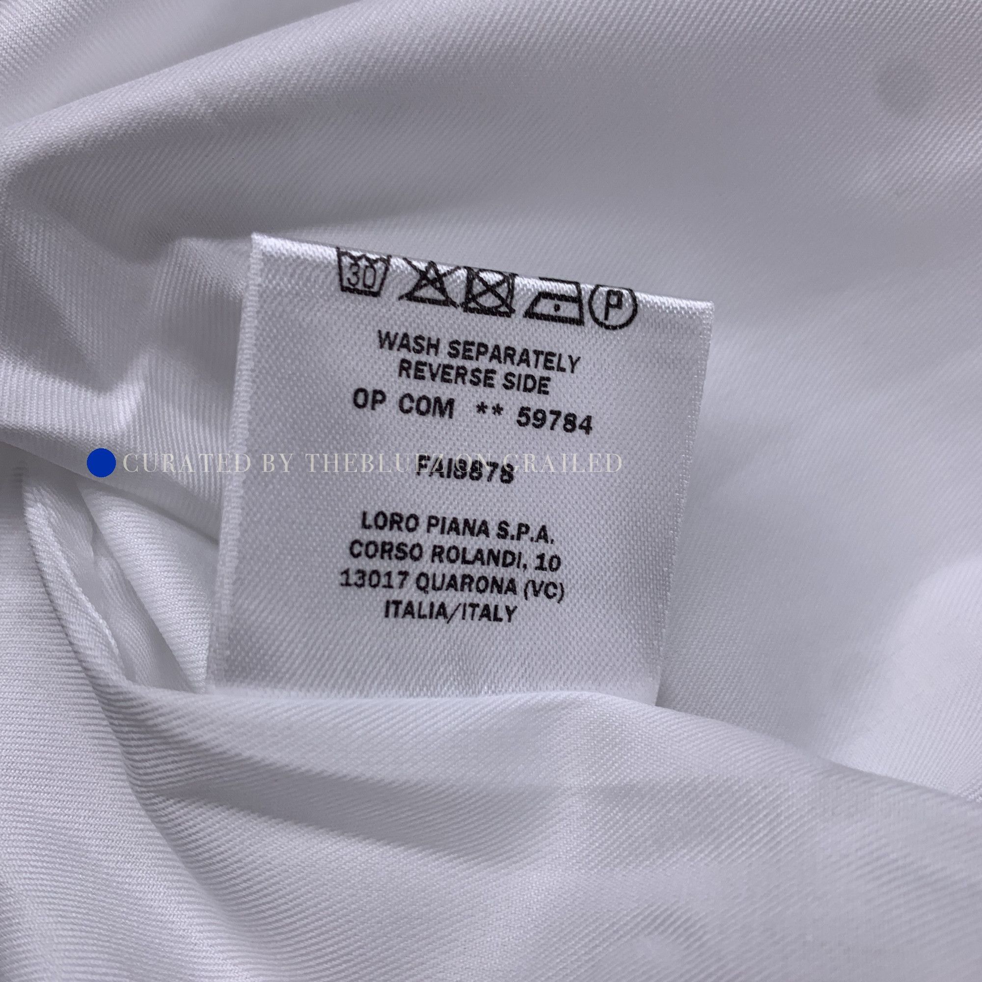 Loro Piana White Long Sleeve Button-Up Shirt Size US XXS / EU 40 - 4 Thumbnail