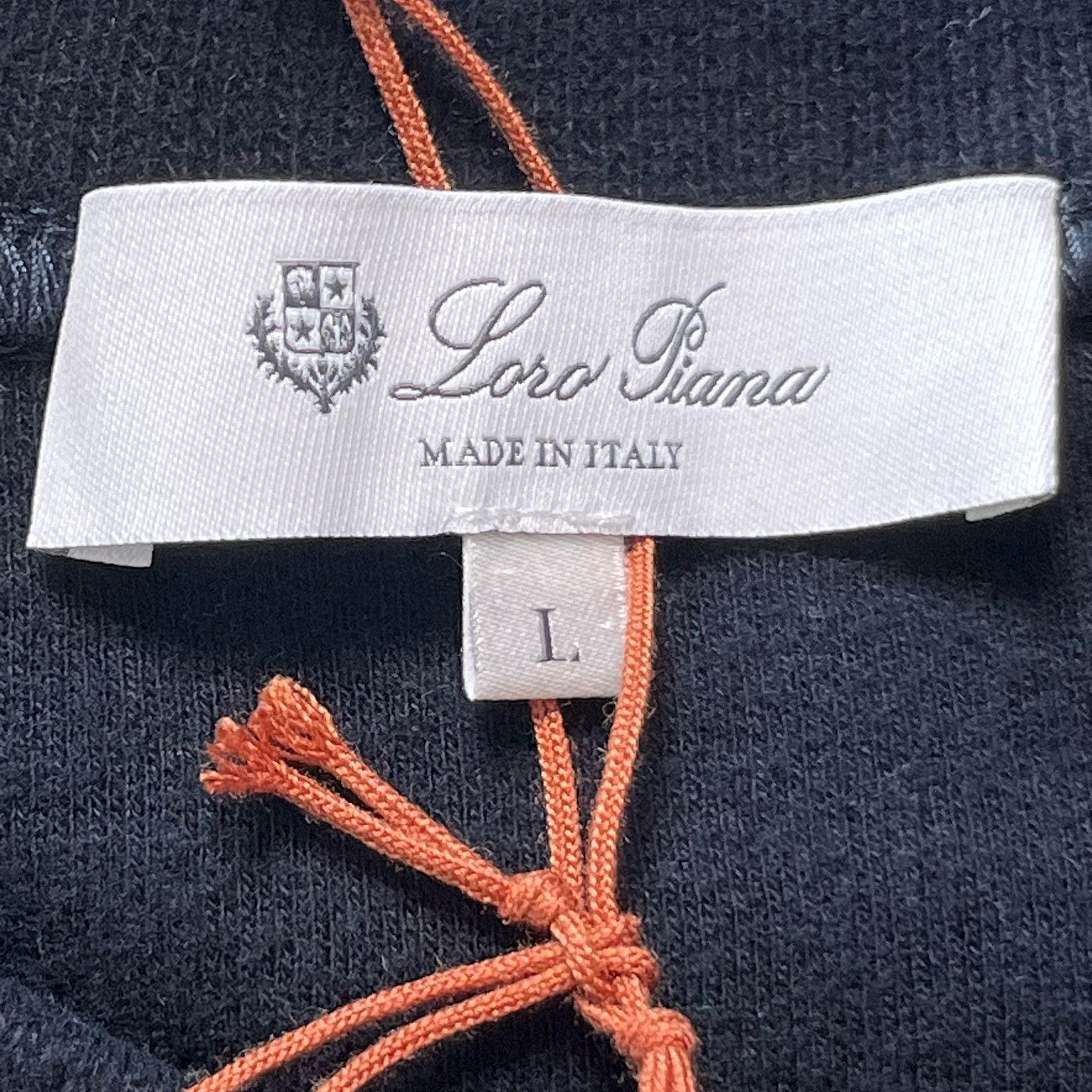 Loro Piana Blue Long-Sleeve Sweatshirt - Size L Size US L / EU 52-54 / 3 - 3 Thumbnail