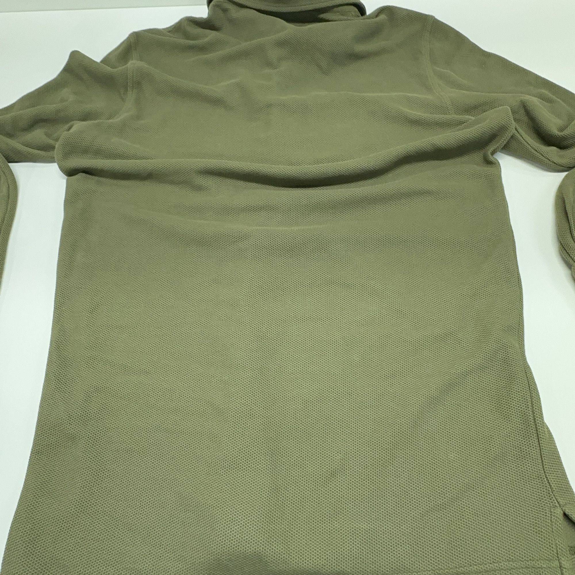 Loro Piana Green Long-Sleeve Polo Shirt Size US XS / EU 42 / 0 - 12 Thumbnail