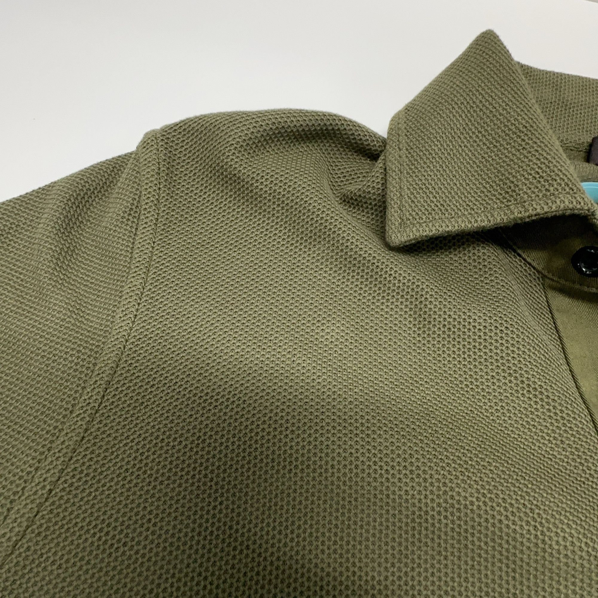 Loro Piana Green Long-Sleeve Polo Shirt Size US XS / EU 42 / 0 - 6 Thumbnail