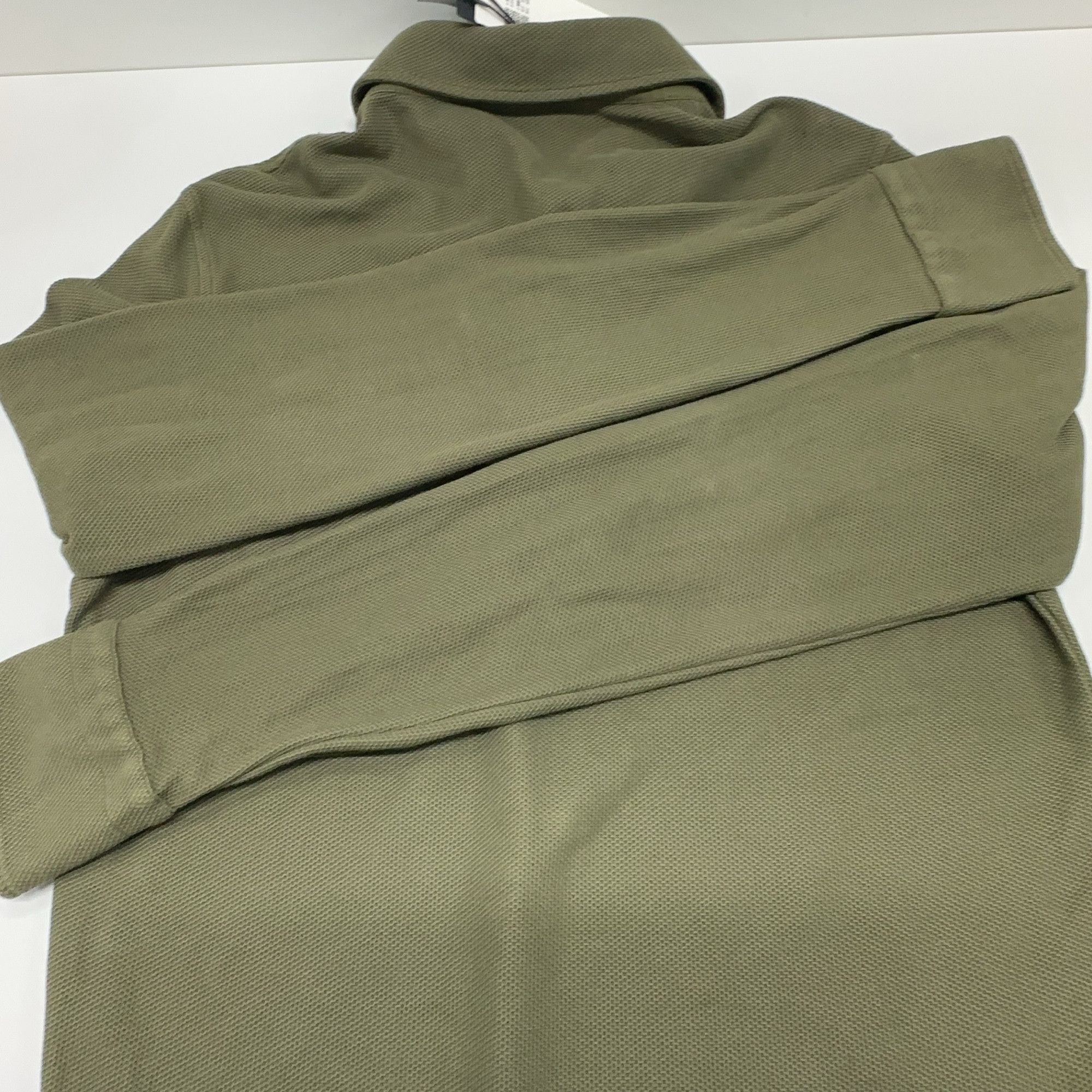 Loro Piana Green Long-Sleeve Polo Shirt Size US XS / EU 42 / 0 - 13 Thumbnail