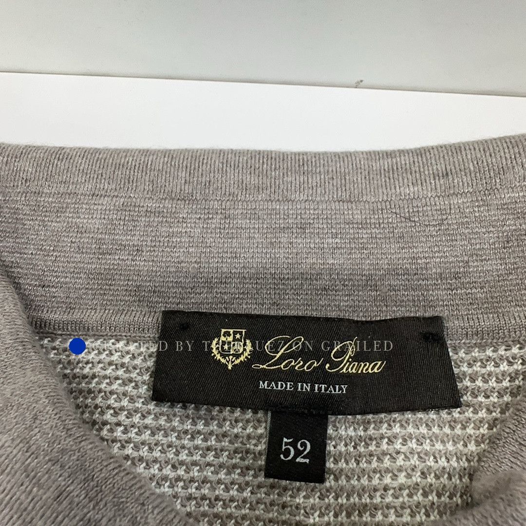 Loro Piana Beige Short Sleeve Polo Shirt Size L Size US L / EU 52-54 / 3 - 5 Thumbnail