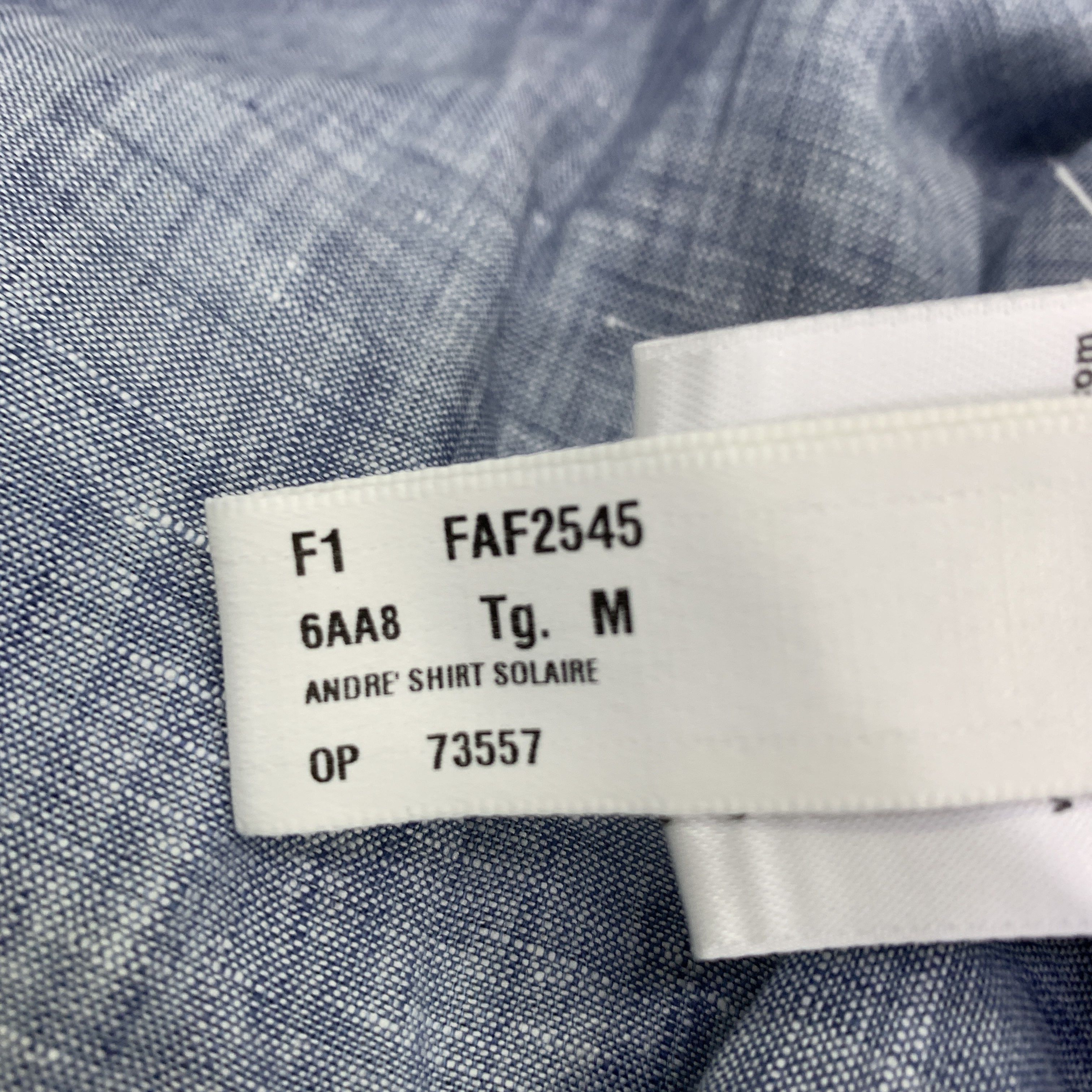Loro Piana Blue Long-Sleeve Button-Up Shirt Size US M / EU 48-50 / 2 - 3 Thumbnail