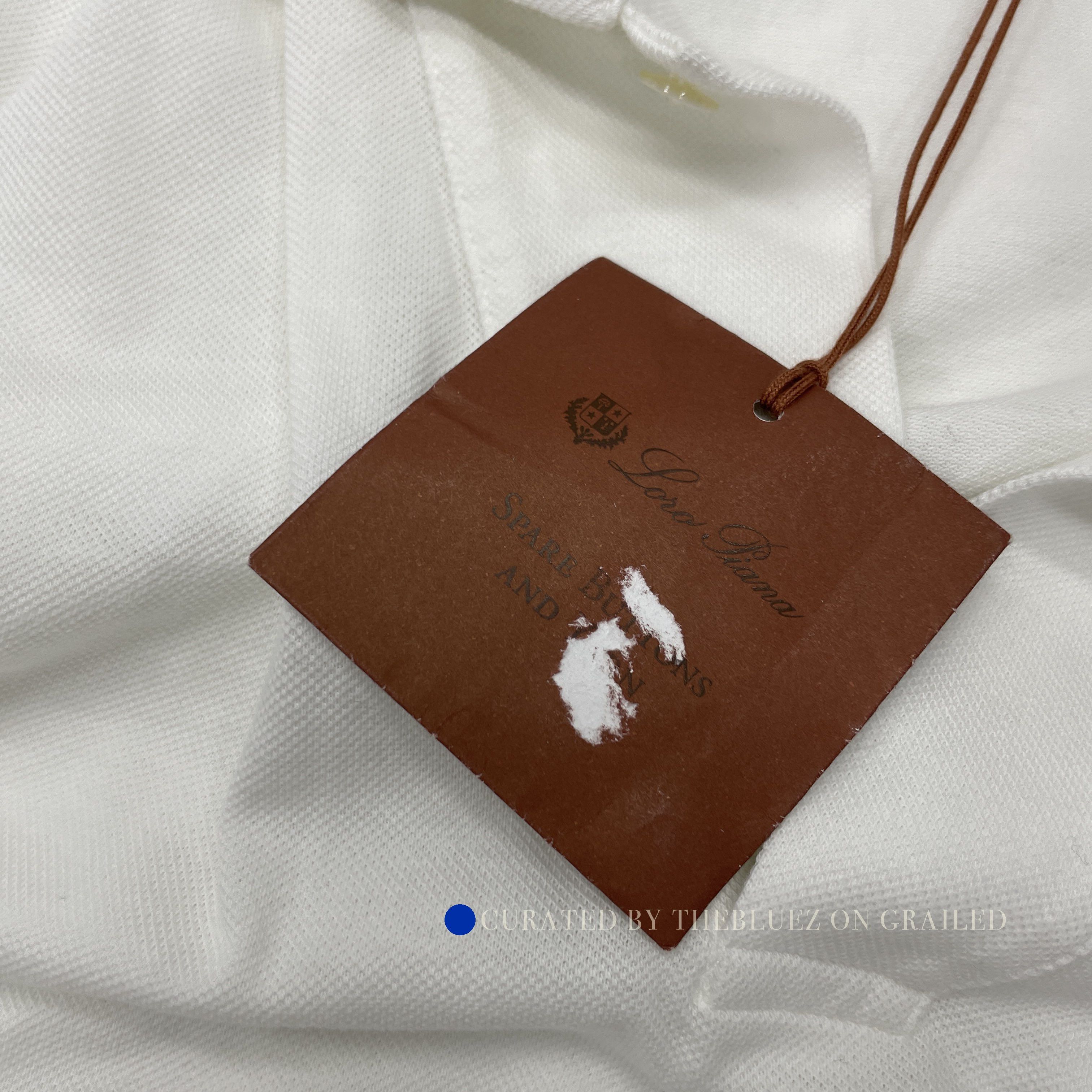 Loro Piana White Short Sleeve Polo Shirt Size US XL / EU 56 / 4 - 5 Thumbnail