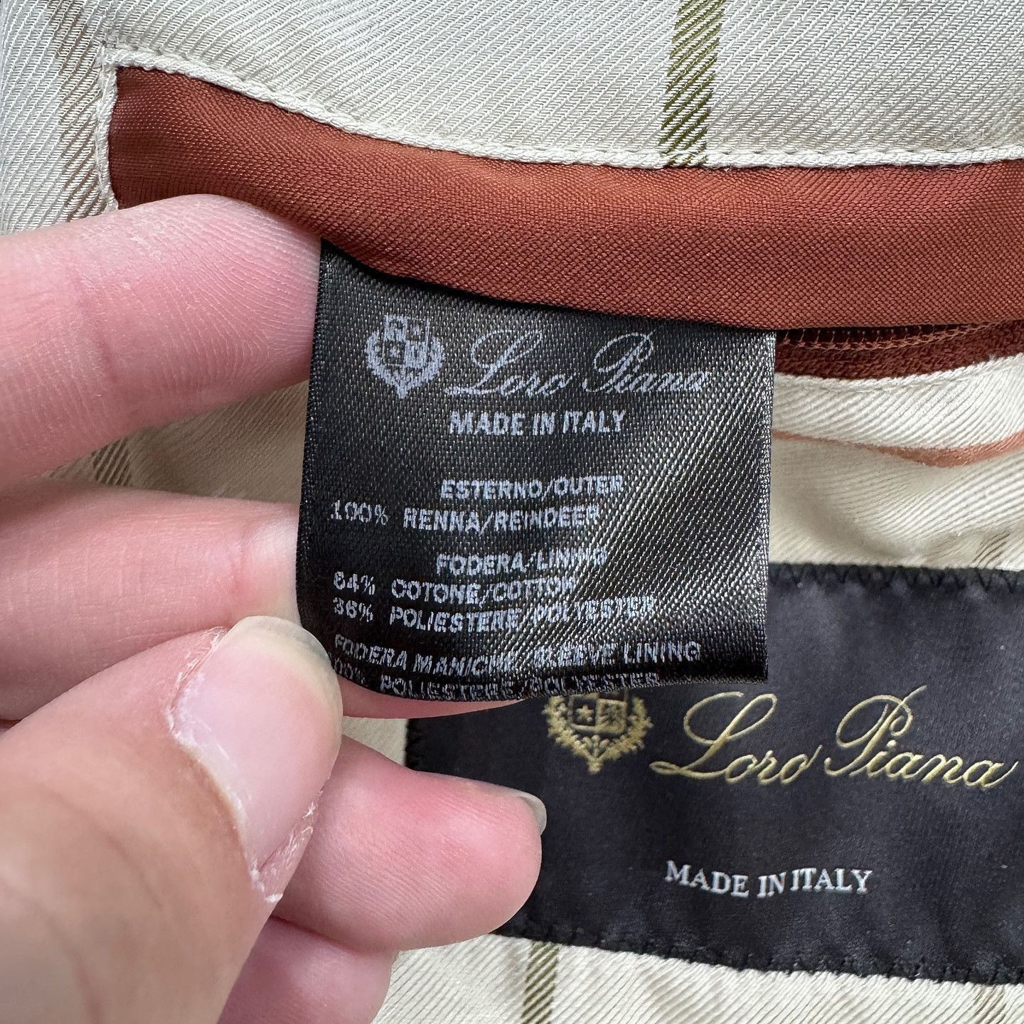 Loro Piana White Suede Structured Jacket - XL Size US XL / EU 56 / 4 - 6 Thumbnail