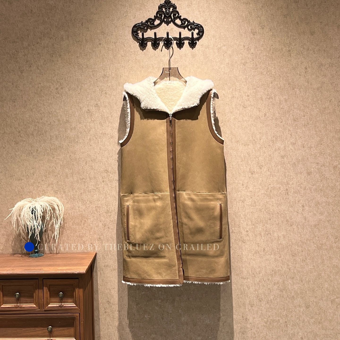 Loro Piana Hooded Fleece Vest with Patch Pockets Size US M / EU 48-50 / 2 - 3 Thumbnail