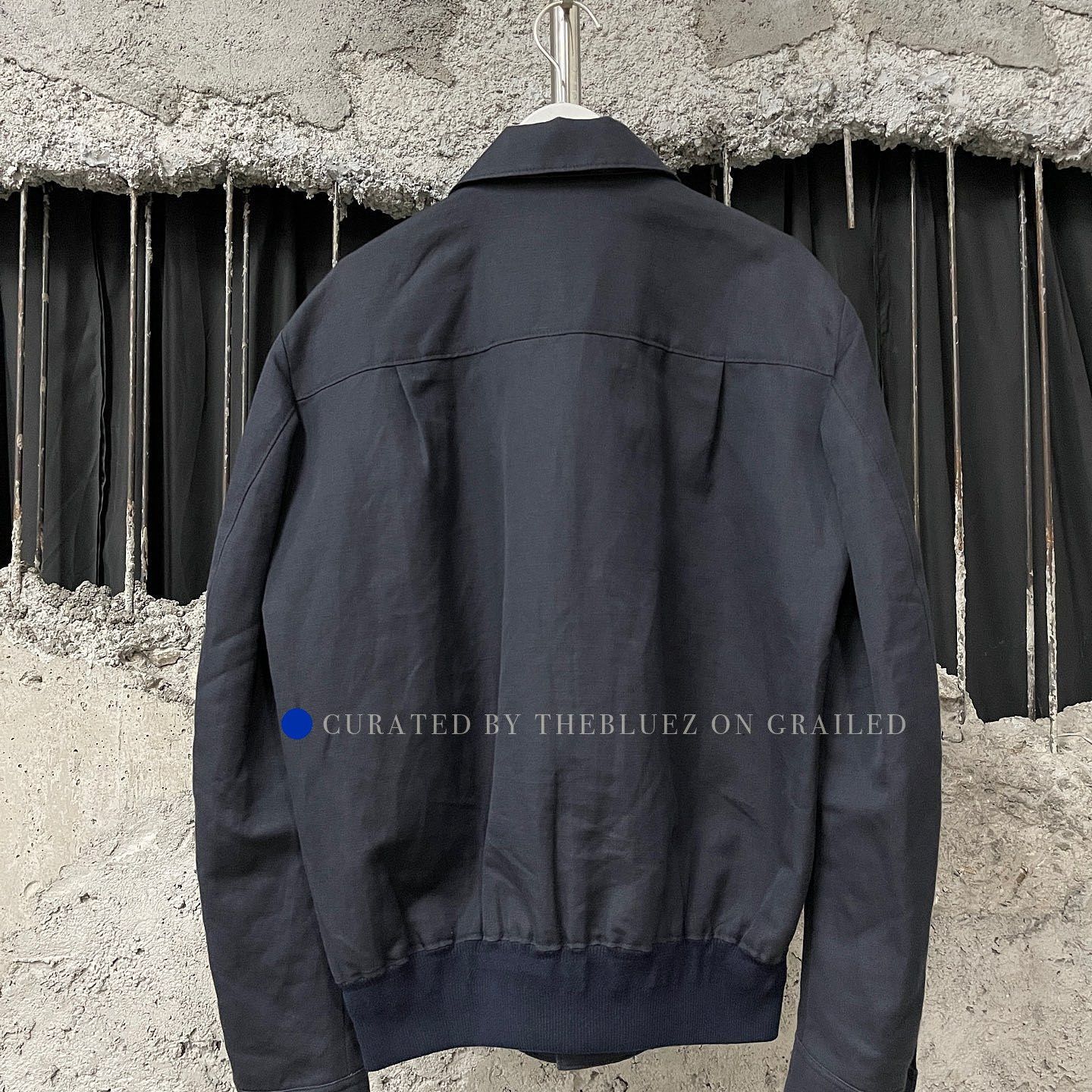 Loro Piana Blue Collared Button-Front Light Jacket S Size US S / EU 44-46 / 1 - 2 Thumbnail