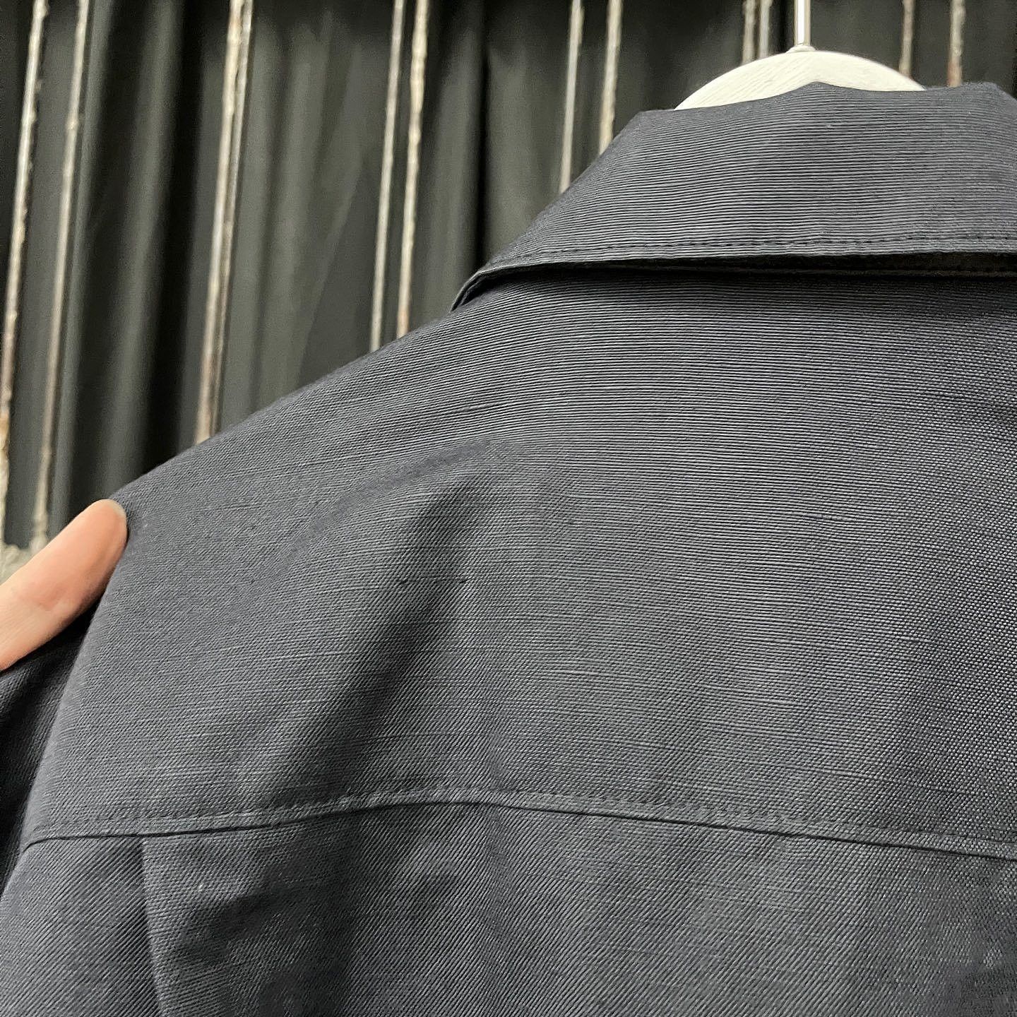 Loro Piana Blue Collared Button-Front Light Jacket S Size US S / EU 44-46 / 1 - 7 Thumbnail