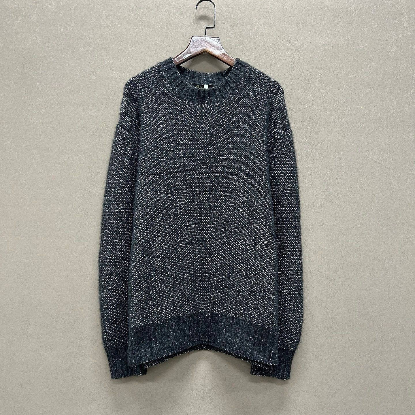 Loro Piana Gray Textured Knit Sweater Size M Size US M / EU 48-50 / 2 - 6 Thumbnail