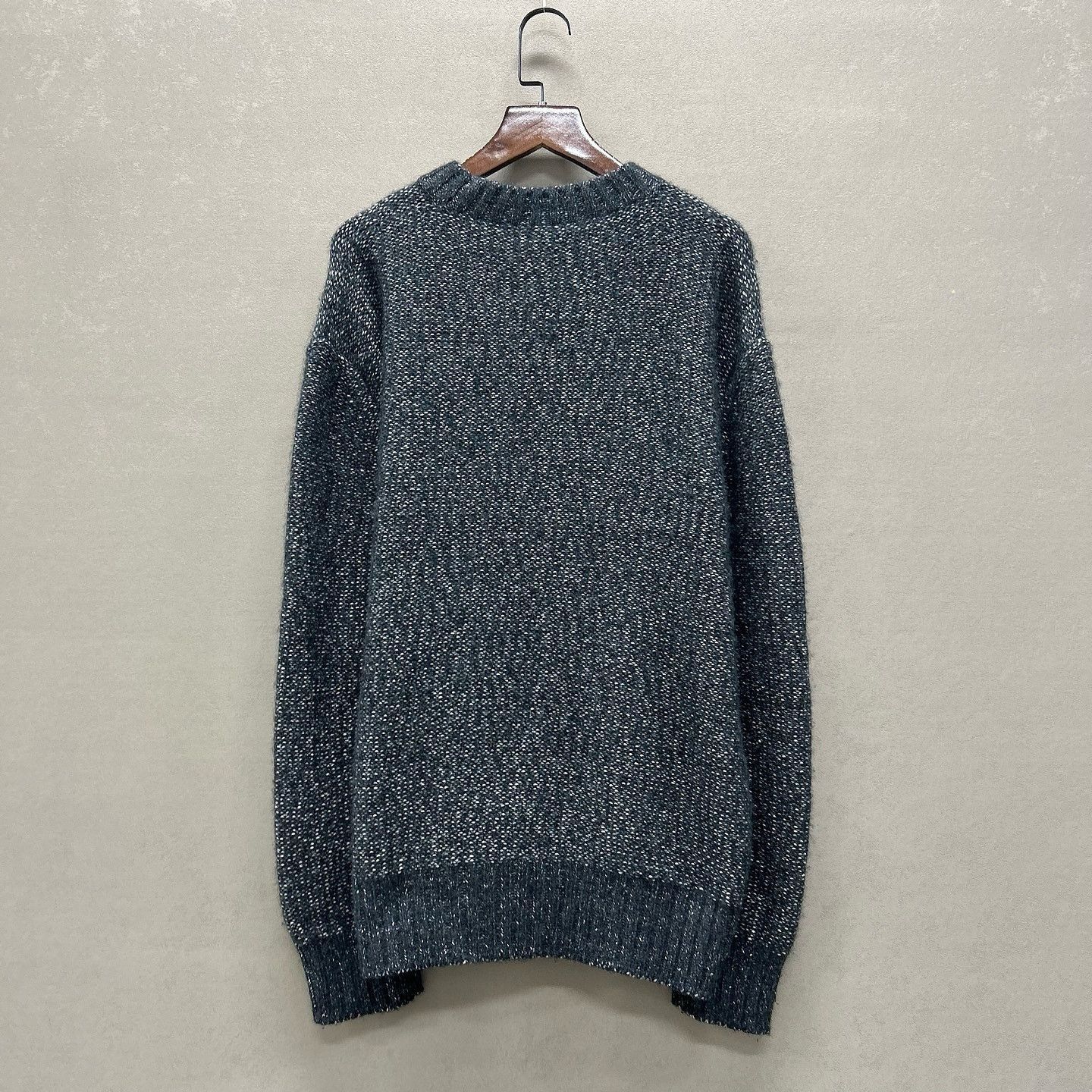 Loro Piana Gray Textured Knit Sweater Size M Size US M / EU 48-50 / 2 - 2 Thumbnail