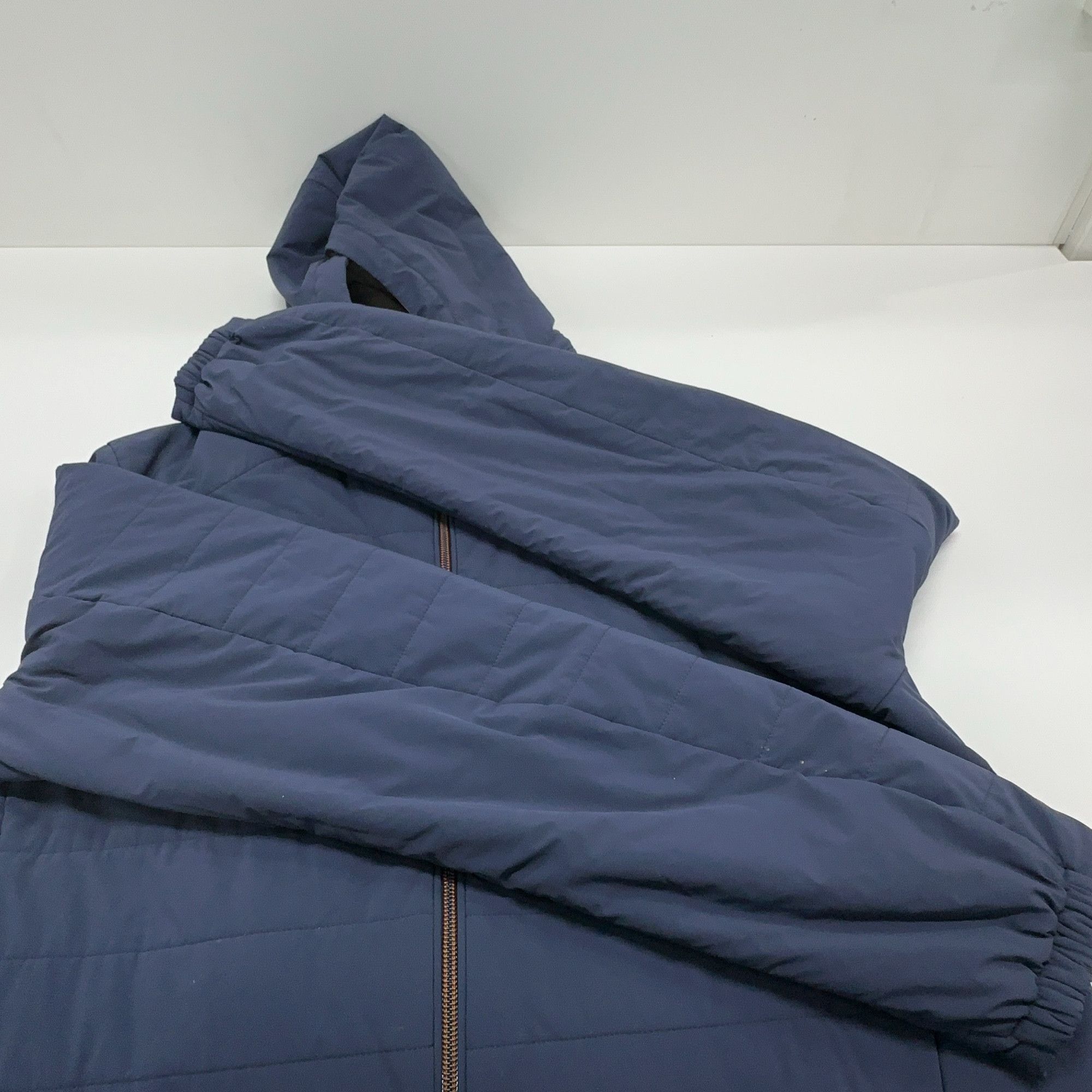 Loro Piana Blue Hooded Light Jacket Size L Size US L / EU 52-54 / 3 - 9 Thumbnail