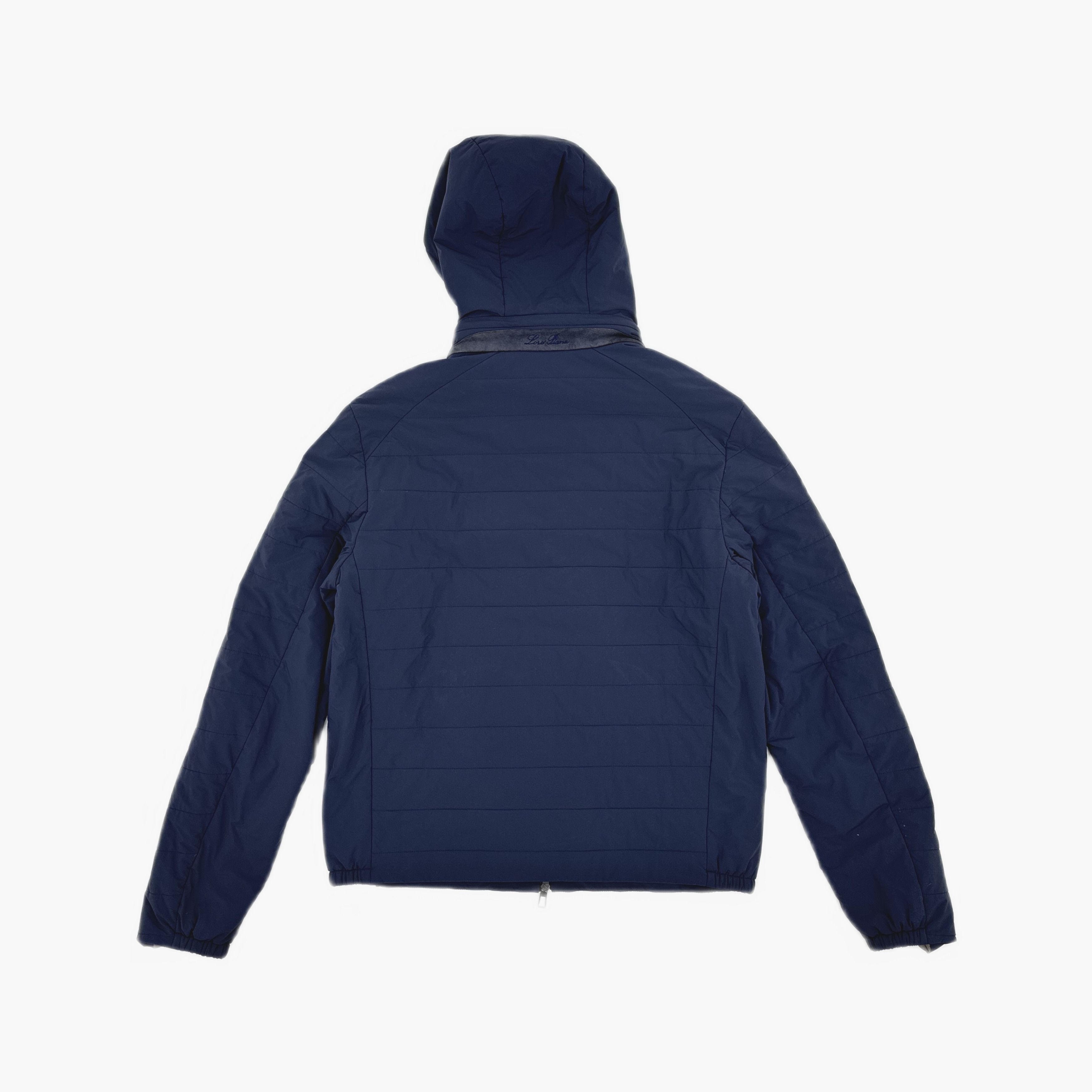 Loro Piana Blue Hooded Light Jacket Size L Size US L / EU 52-54 / 3 - 2 Thumbnail