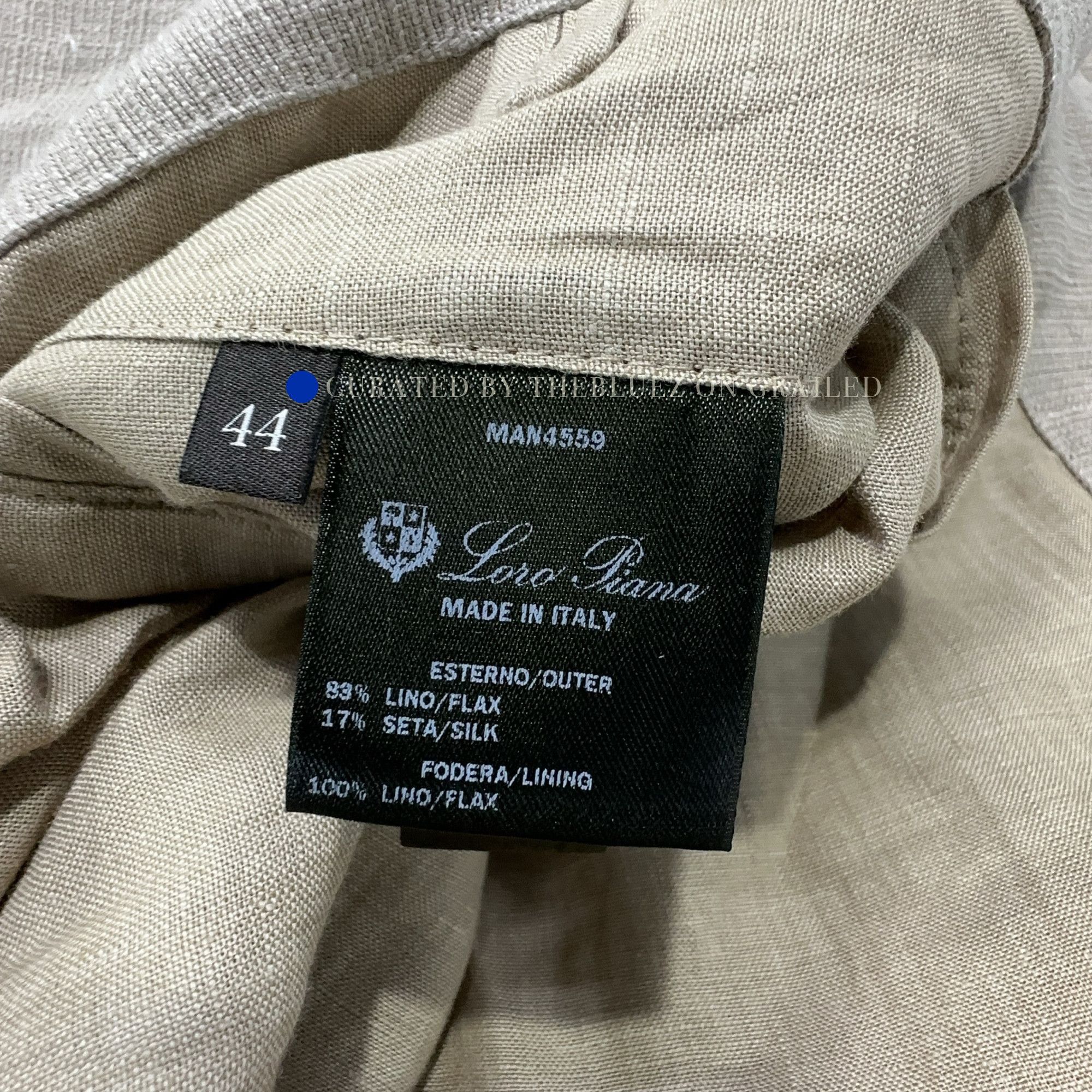 Loro Piana Beige Button-Front Light Jacket with Chest Pockets Size US S / EU 44-46 / 1 - 4 Thumbnail