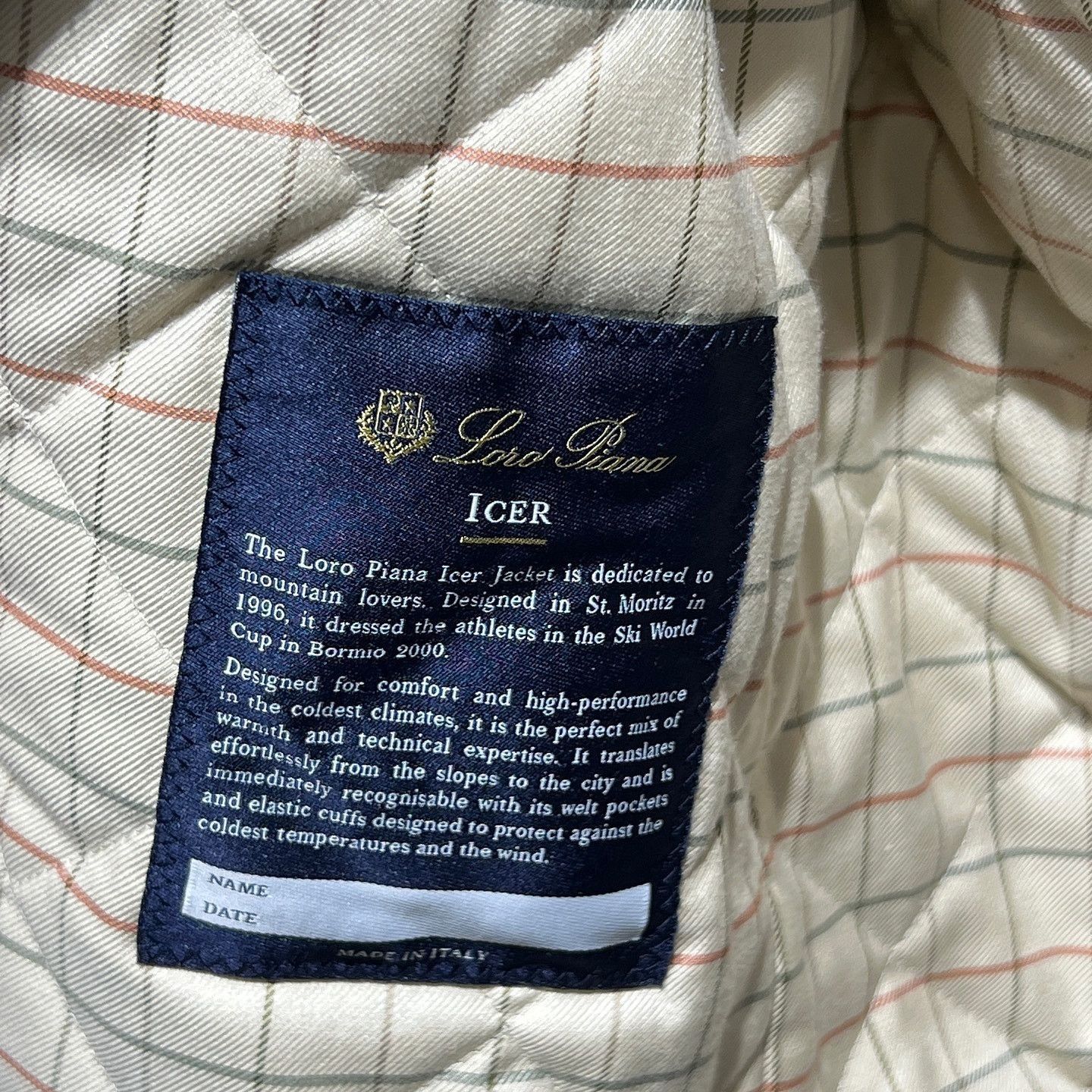 Loro Piana Beige Structured Jacket with Pockets - Size S Size US S / EU 44-46 / 1 - 6 Thumbnail