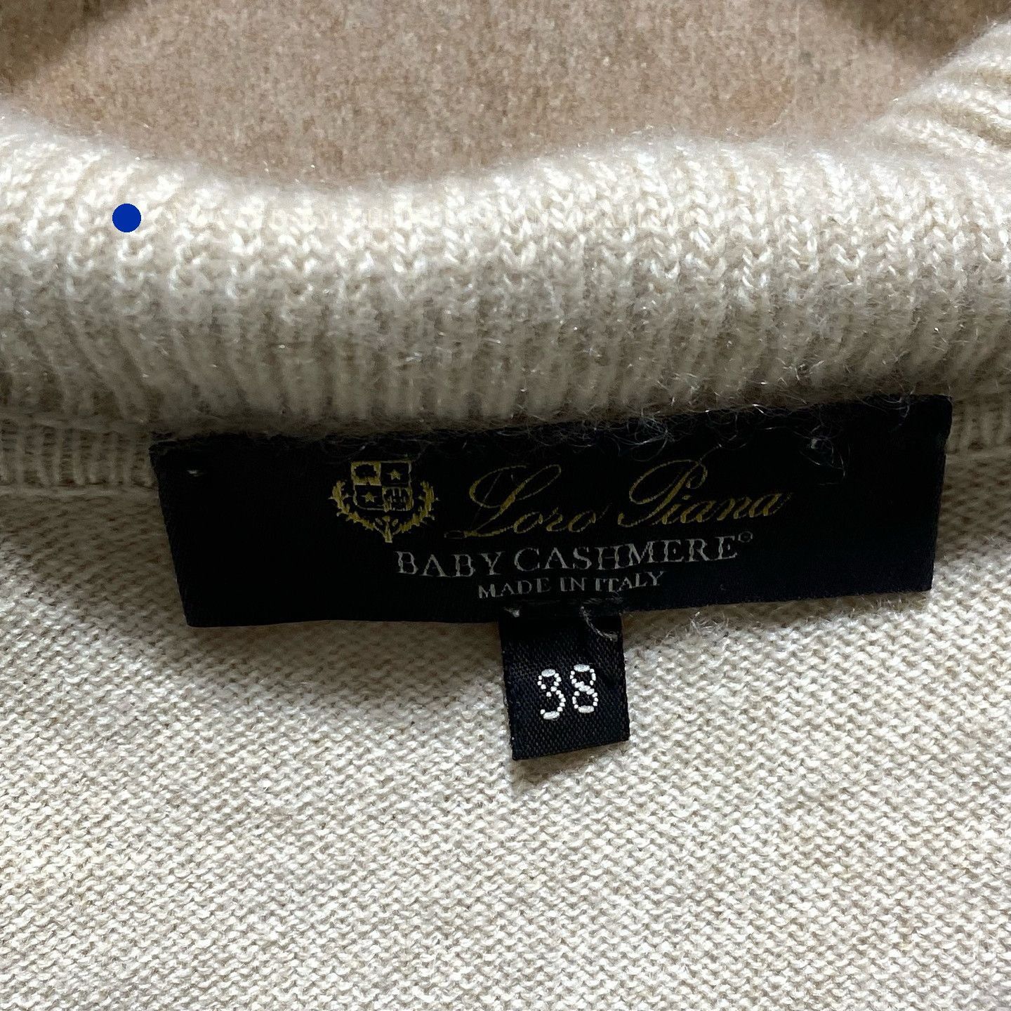 Loro Piana Beige Zip-Up Hoodie with Long Sleeves - Size S Size US S / EU 44-46 / 1 - 3 Thumbnail