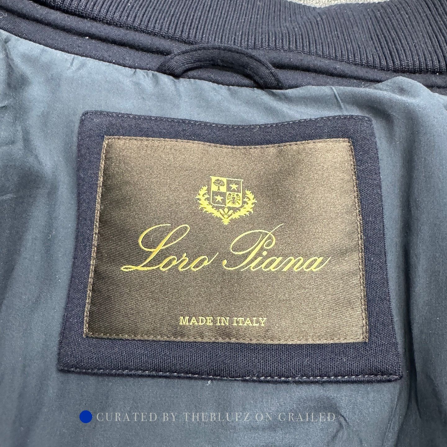 Loro Piana Blue Padded Winter Jacket Size L Size US L / EU 52-54 / 3 - 3 Thumbnail