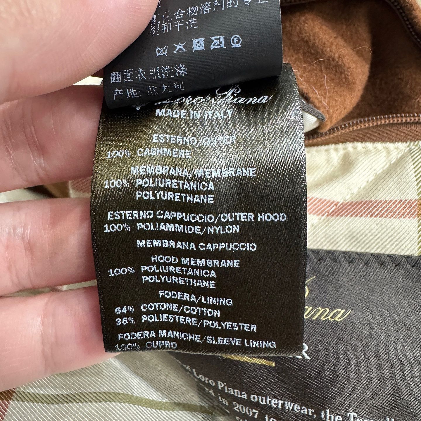 Loro Piana Brown Heavy Coat with Pockets Size M Size US M / EU 48-50 / 2 - 7 Thumbnail