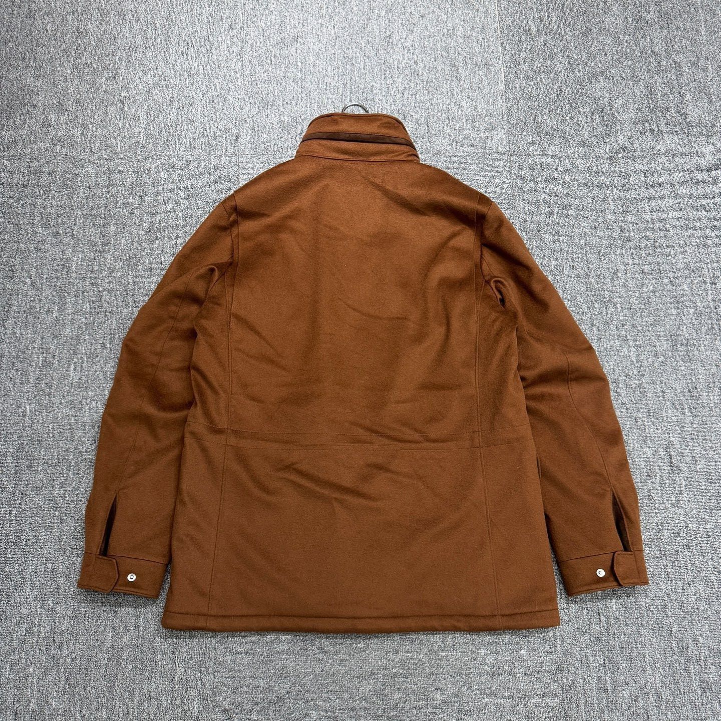 Loro Piana Brown Heavy Coat with Pockets Size M Size US M / EU 48-50 / 2 - 2 Thumbnail