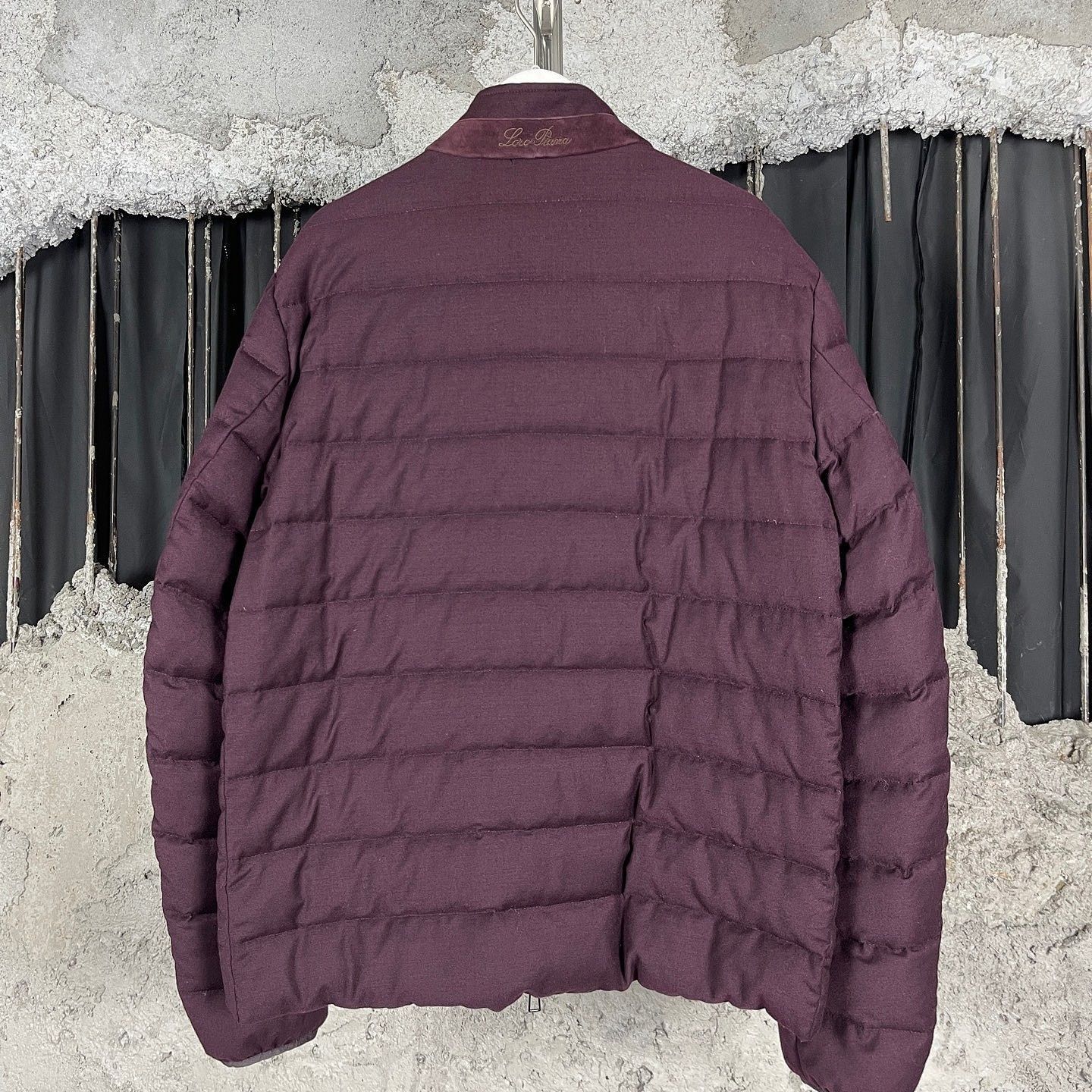 Loro Piana Red Puffer Jacket with Zip Closure Size M Size US M / EU 48-50 / 2 - 2 Thumbnail