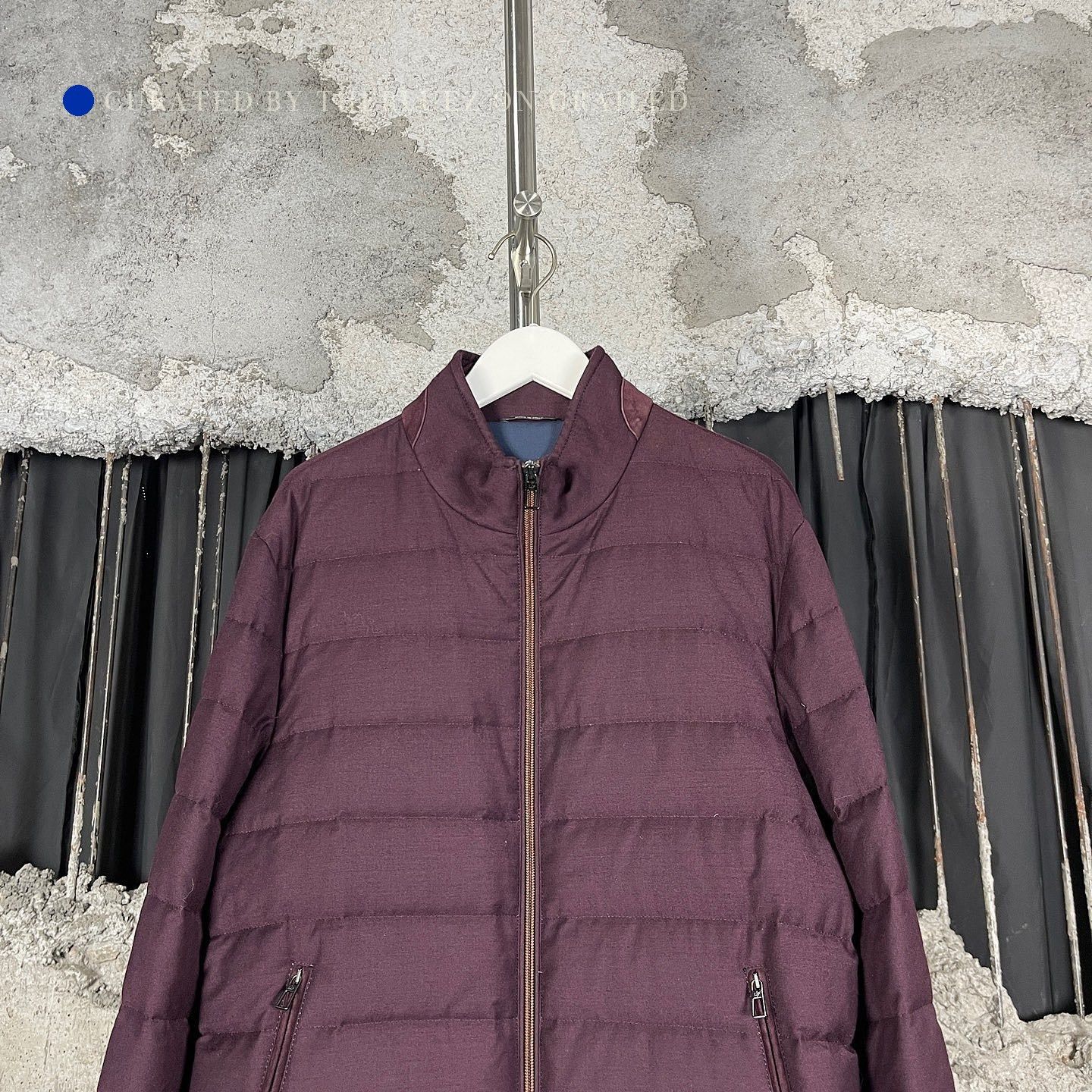 Loro Piana Red Puffer Jacket with Zip Closure Size M Size US M / EU 48-50 / 2 - 5 Thumbnail
