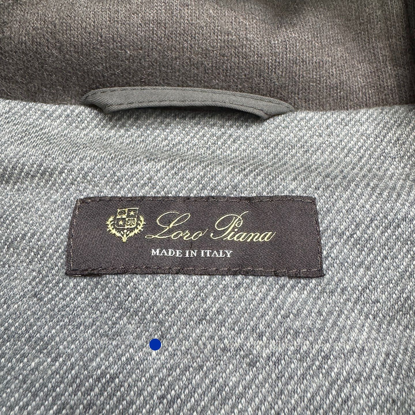 Loro Piana Gray Padded Hooded Jacket with Button Front Size US S / EU 44-46 / 1 - 3 Thumbnail