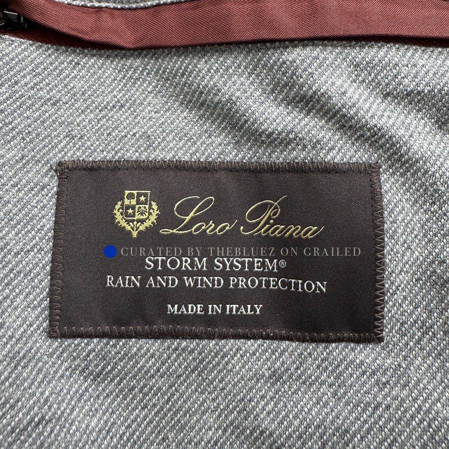 Loro Piana Gray Padded Hooded Jacket with Button Front Size US S / EU 44-46 / 1 - 5 Thumbnail