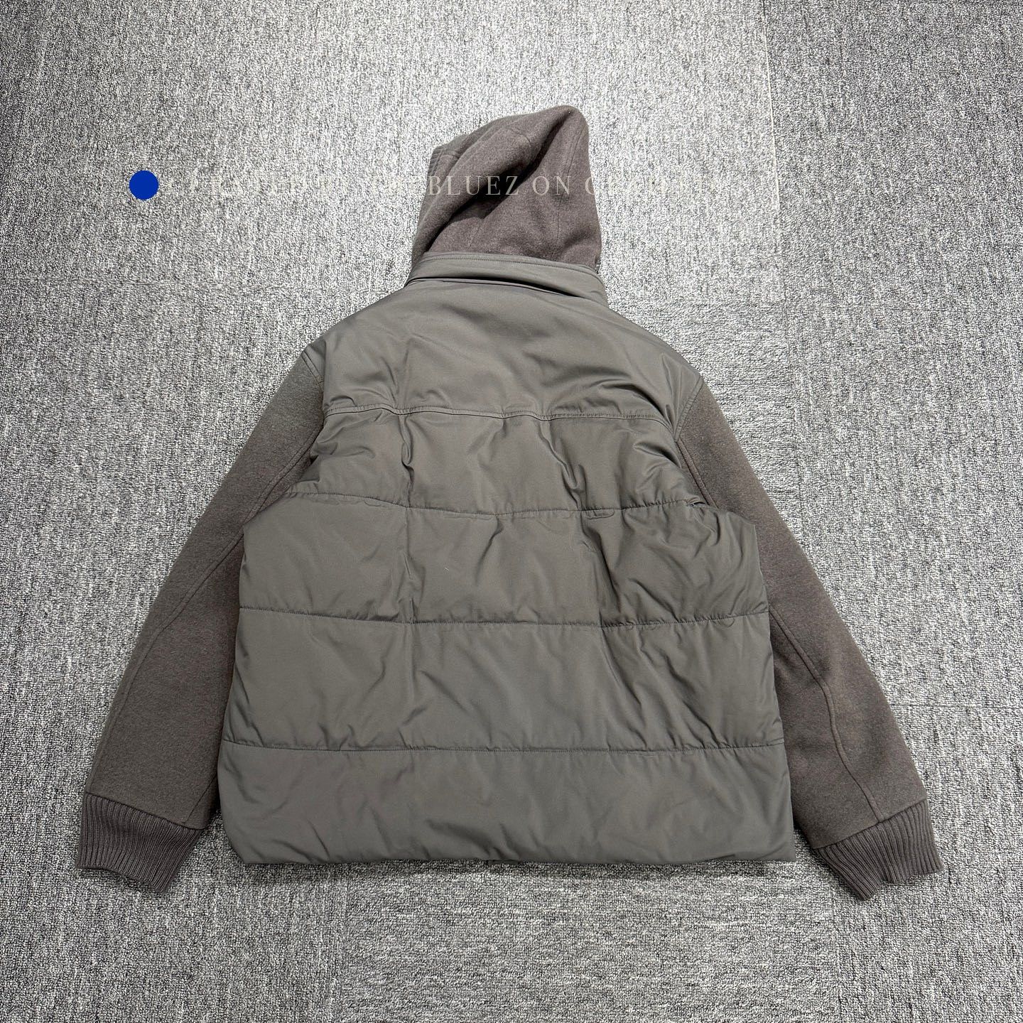 Loro Piana Gray Quilted Hooded Jacket - XXL Size US XXL / EU 58 / 5 - 2 Thumbnail