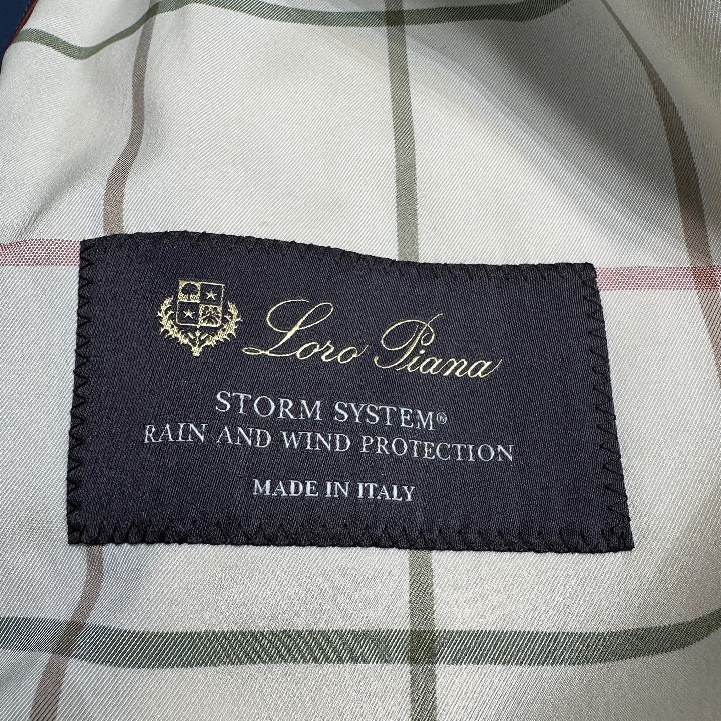 Loro Piana Blue Lightweight Jacket with Collar and Pockets Size US XXL / EU 58 / 5 - 5 Thumbnail