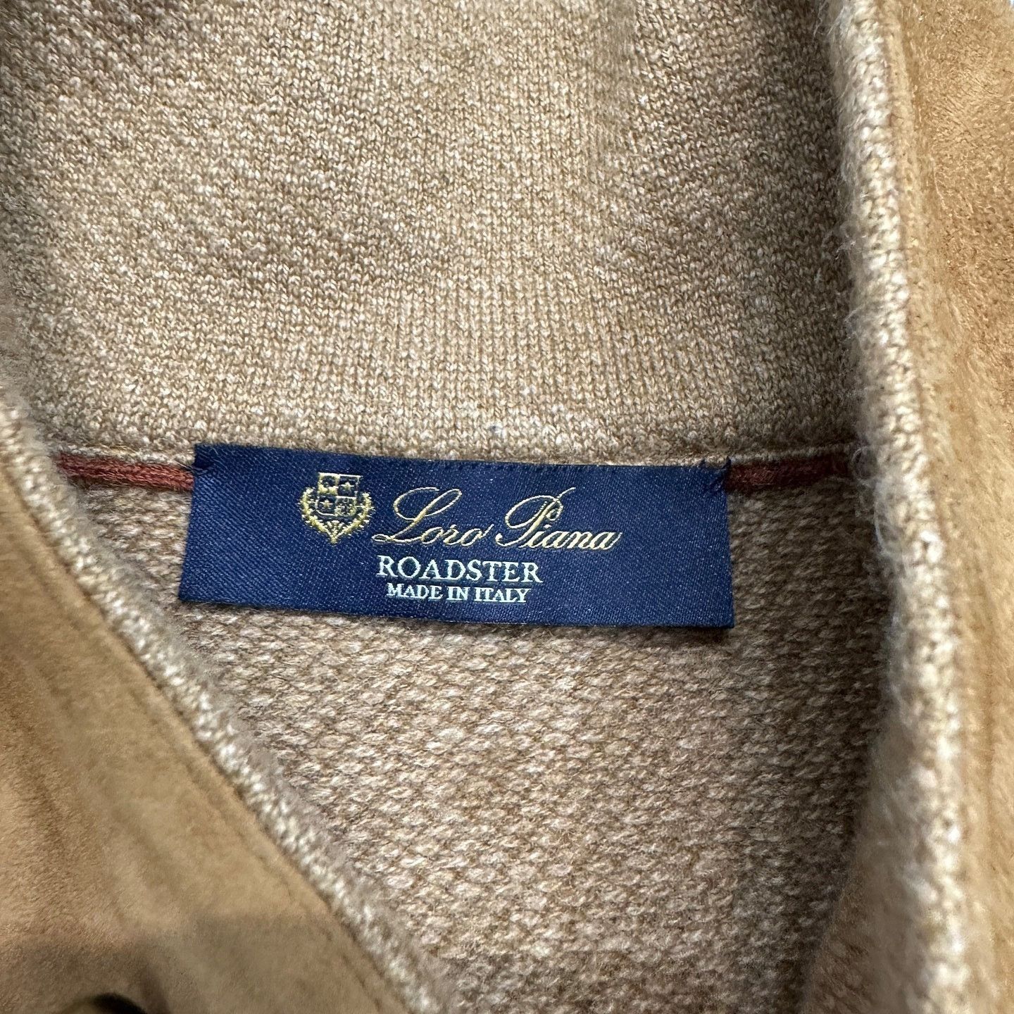 Loro Piana Brown Button-Front Light Jacket Size US M / EU 48-50 / 2 - 3 Thumbnail