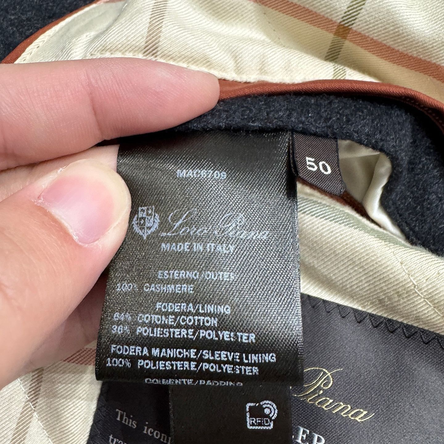 Loro Piana Gray Heavy Wool Coat with Pockets - Size M Size US M / EU 48-50 / 2 - 4 Thumbnail