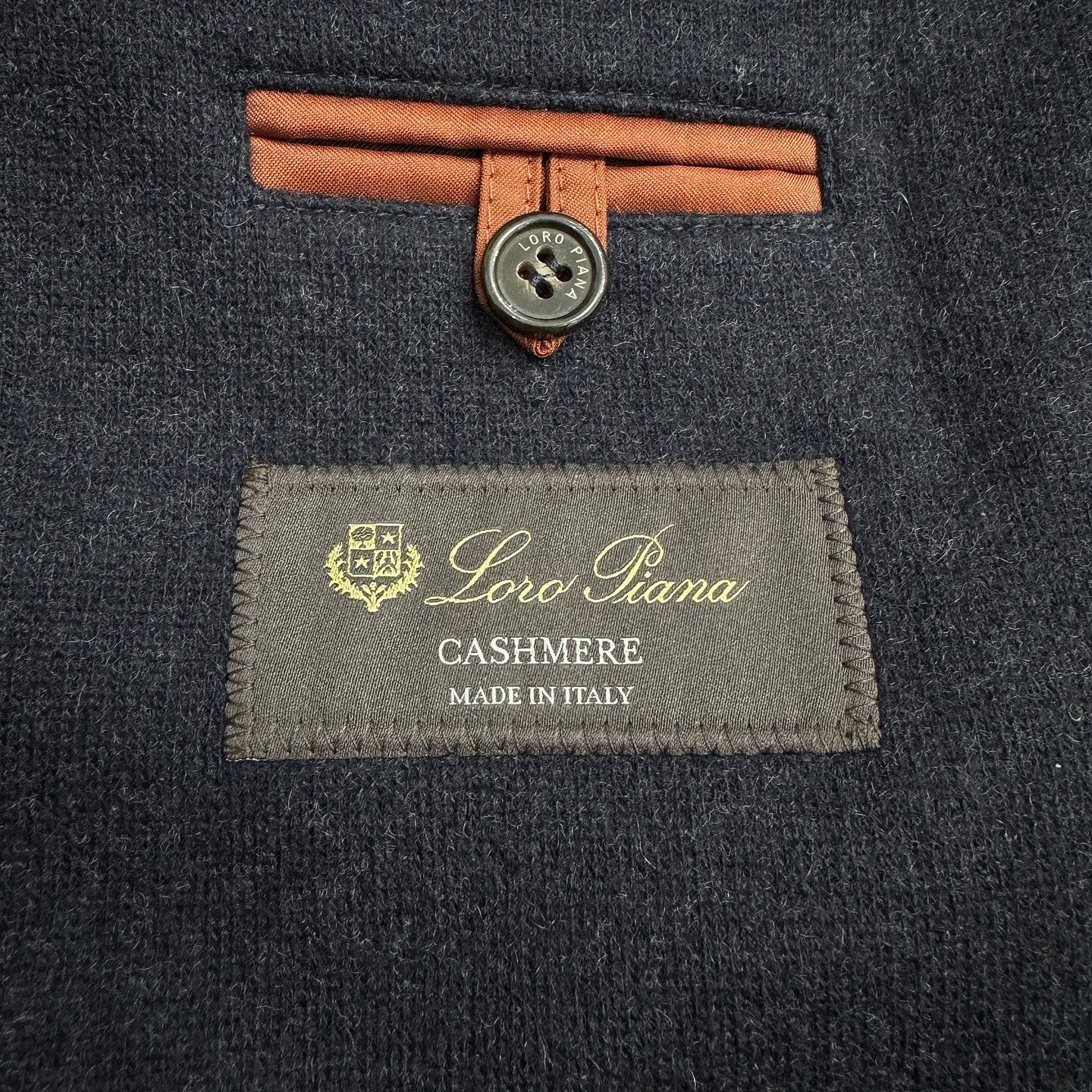 Loro Piana Black High-Neck Wool Blend Long Coat XS Size US XS / EU 42 / 0 - 3 Thumbnail