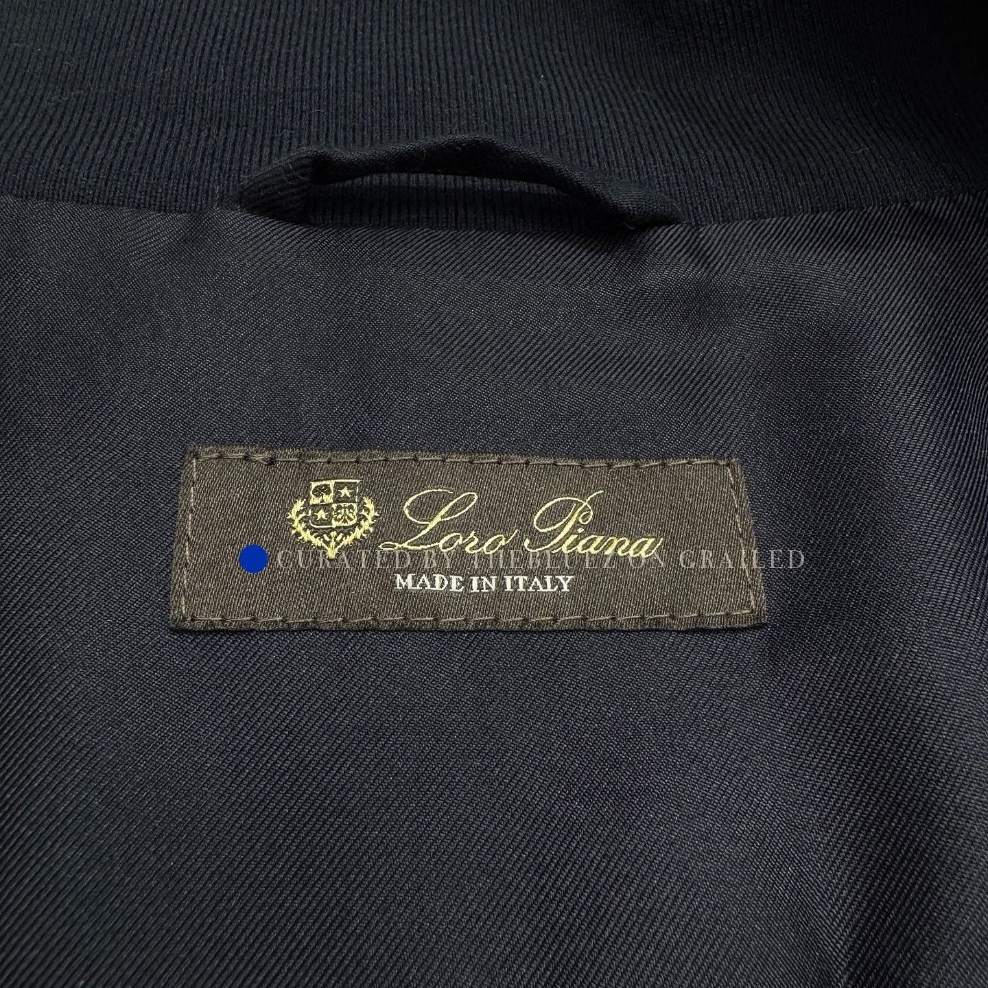 Loro Piana Blue Bomber Jacket - XXL Size US XXL / EU 58 / 5 - 5 Thumbnail