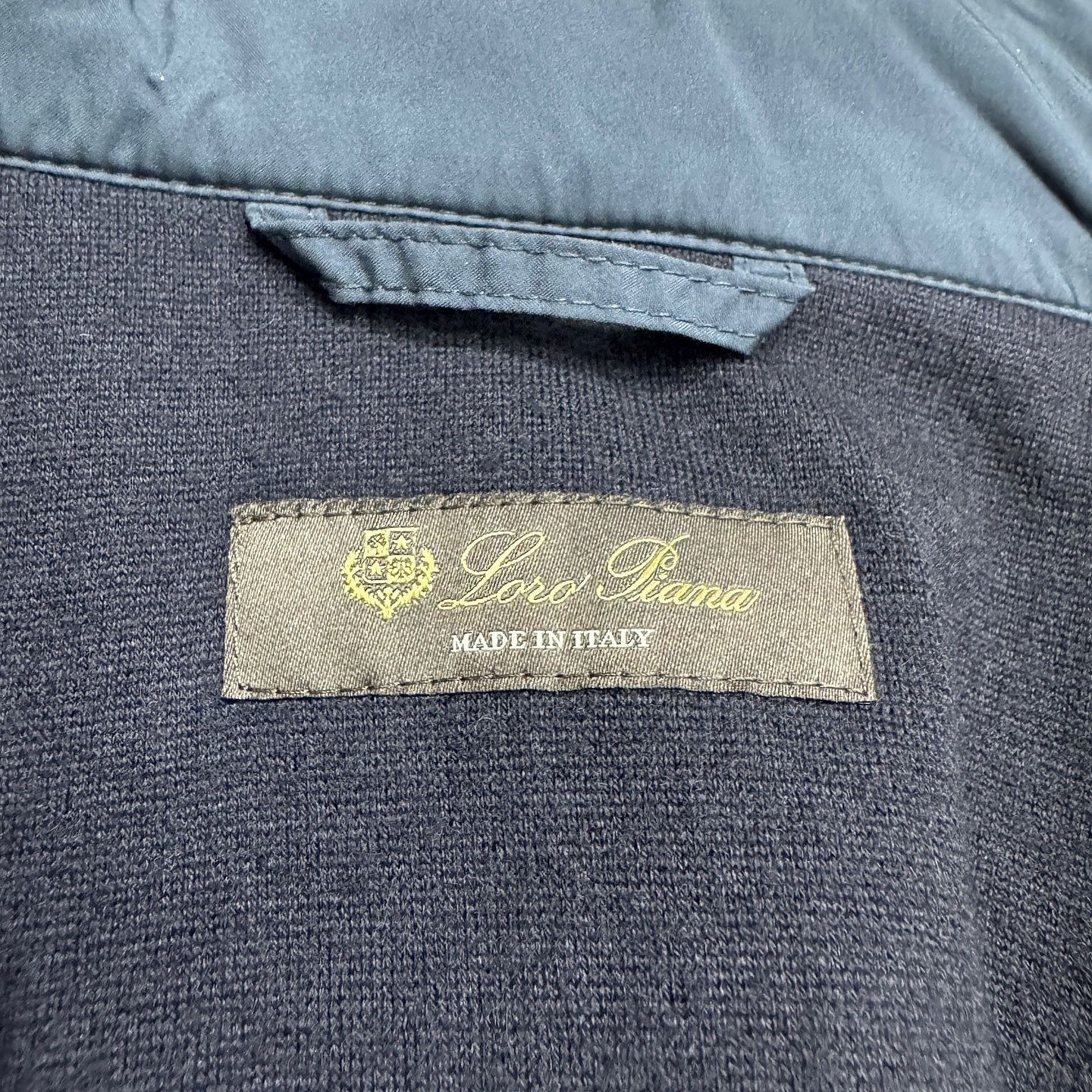 Loro Piana Blue Lightweight Jacket with Pockets - Size S Size US S / EU 44-46 / 1 - 3 Thumbnail