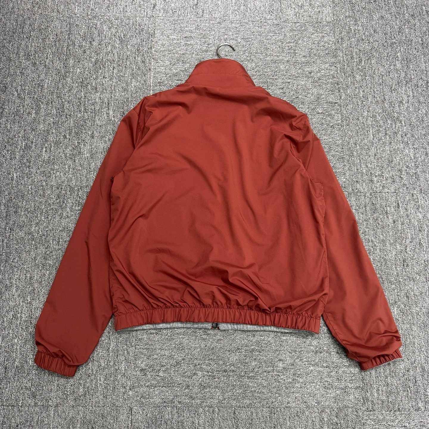Loro Piana Red Zip-Up Bomber Jacket Size S Size US S / EU 44-46 / 1 - 2 Thumbnail