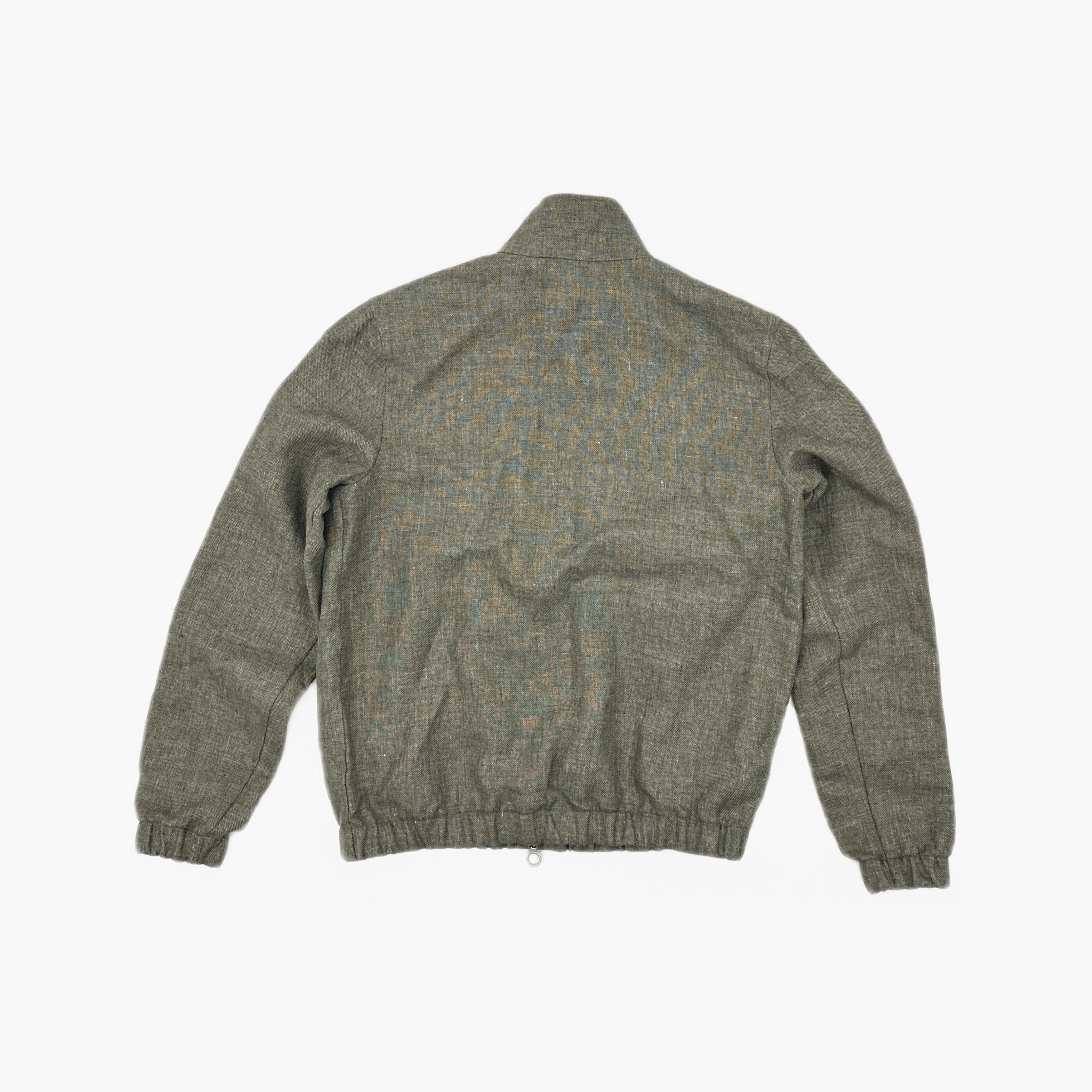 Loro Piana Green Lightweight Zip-Up Jacket - Size M Size US M / EU 48-50 / 2 - 2 Thumbnail
