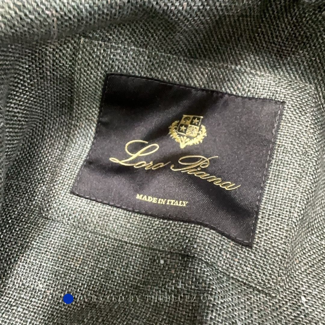 Loro Piana Green Lightweight Zip-Up Jacket - Size M Size US M / EU 48-50 / 2 - 5 Thumbnail