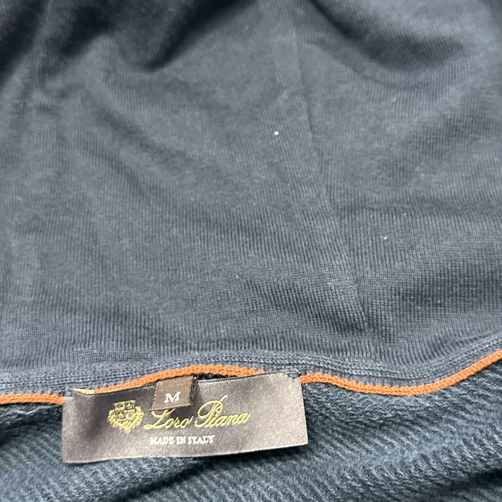 Loro Piana Blue Zip-Up Hoodie with Front Pocket Size US M / EU 48-50 / 2 - 4 Thumbnail