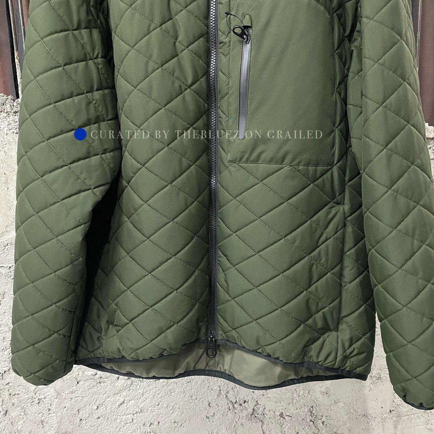 Loro Piana Green Quilted Hooded Jacket Size M Size US M / EU 48-50 / 2 - 7 Thumbnail