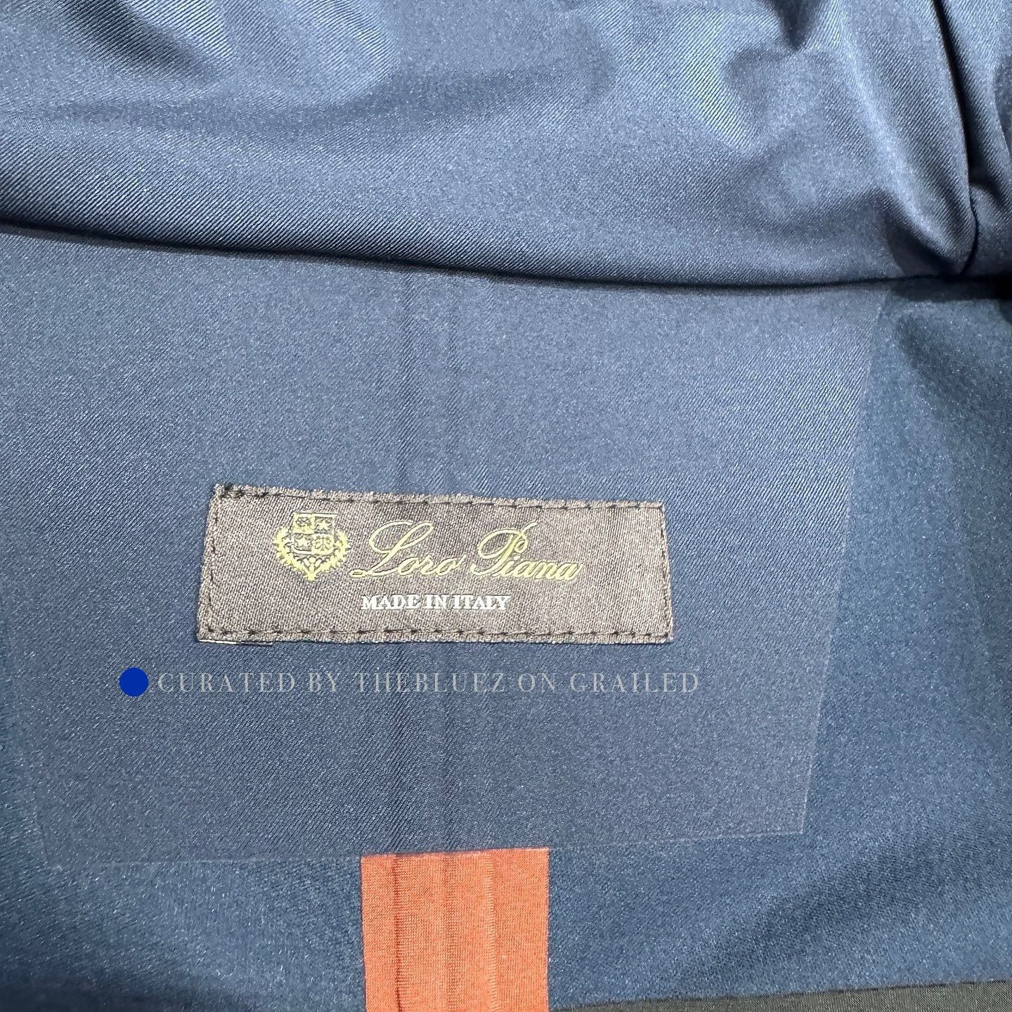 Loro Piana Blue Hooded Jacket with Zip Pockets - Size M Size US M / EU 48-50 / 2 - 3 Thumbnail