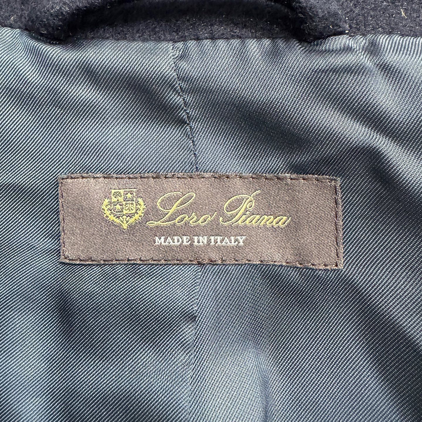 Loro Piana Black Long Wool Coat - XL Size US XL / EU 56 / 4 - 3 Thumbnail