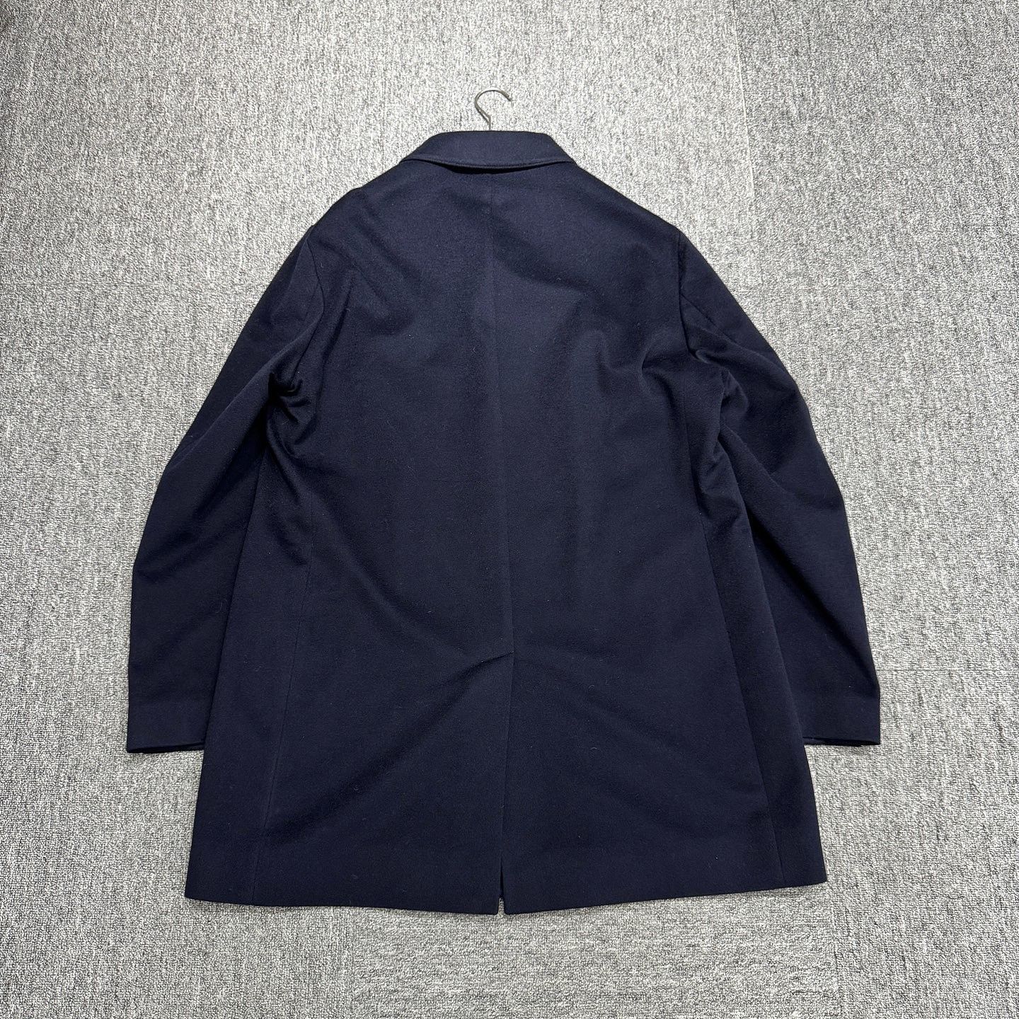 Loro Piana Black Long Wool Coat - XL Size US XL / EU 56 / 4 - 2 Thumbnail
